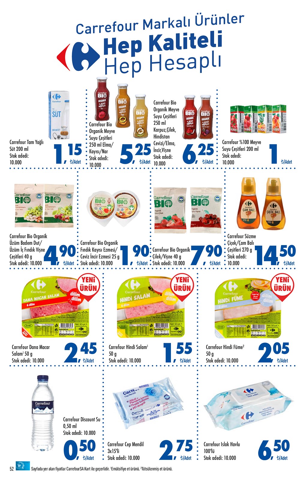 28.08.2020 CarrefourSA broşürü 52. sayfa