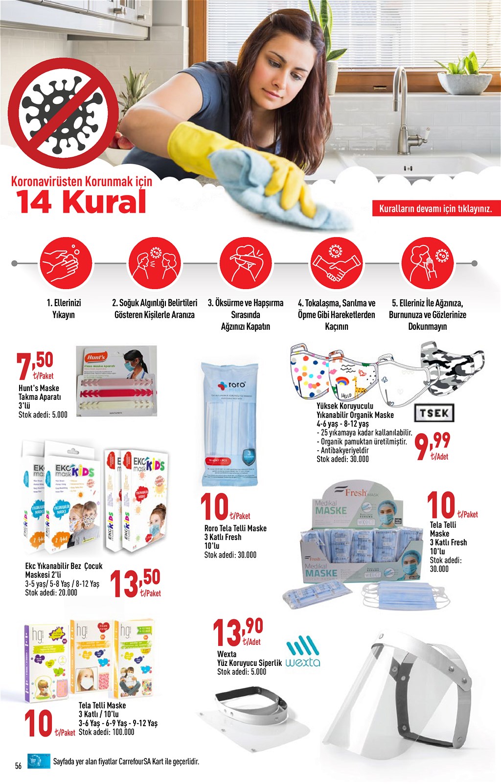 28.08.2020 CarrefourSA broşürü 56. sayfa