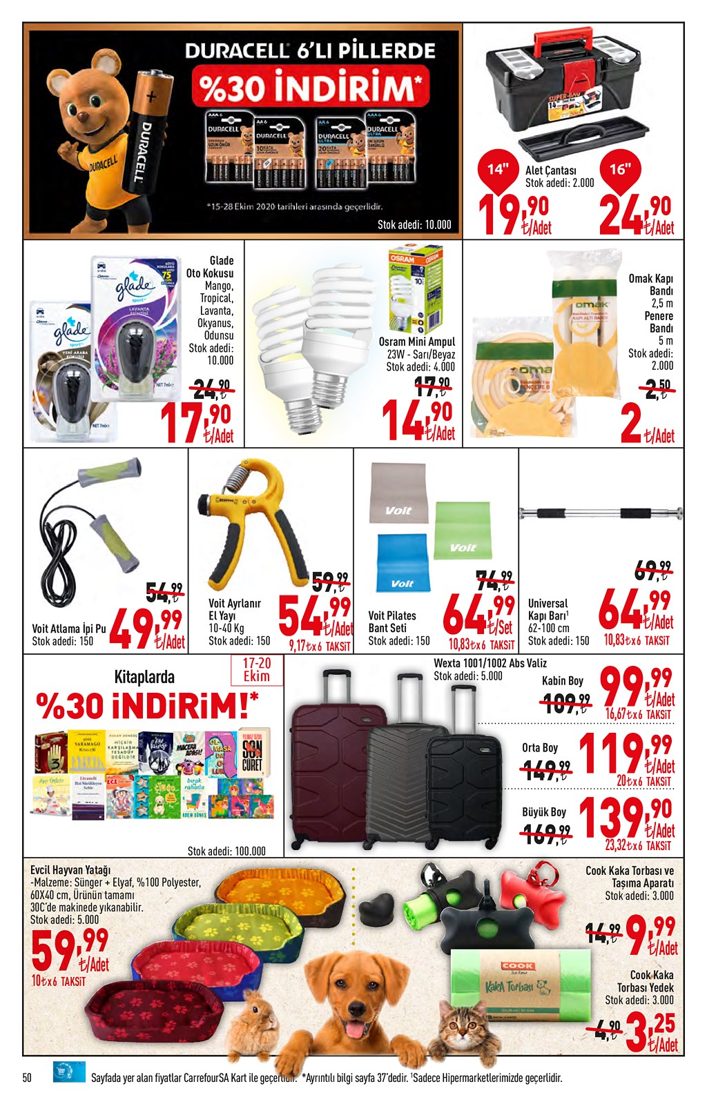 15.10.2020 CarrefourSA broşürü 51. sayfa