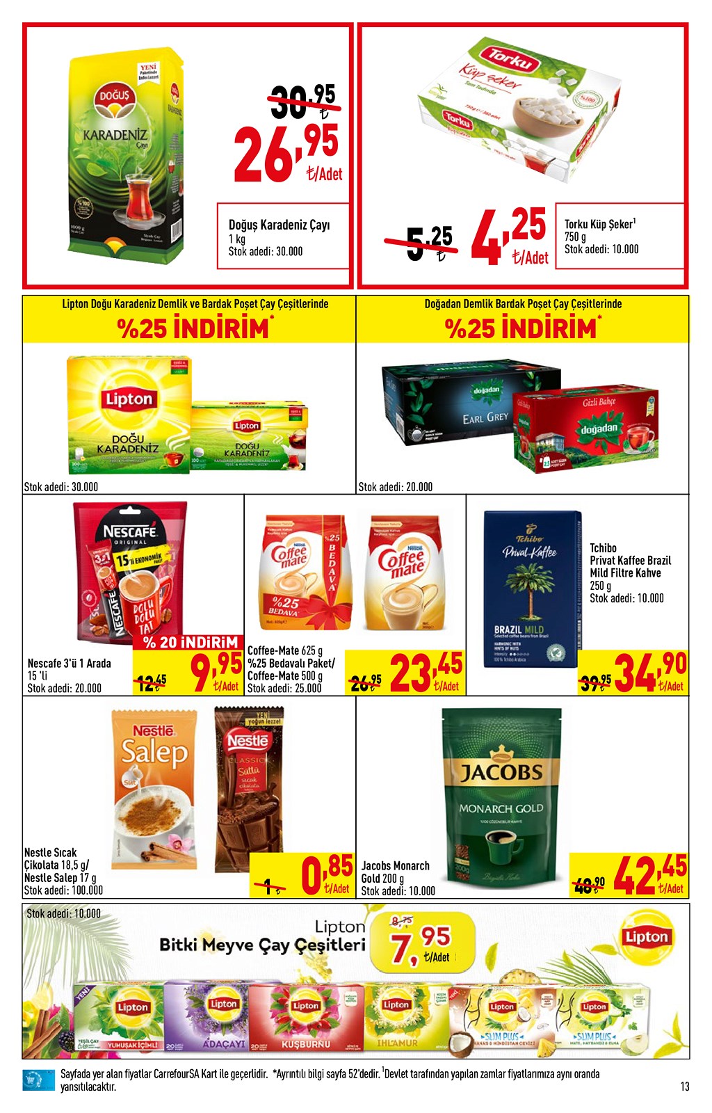 14.01.2021 CarrefourSA broşürü 13. sayfa