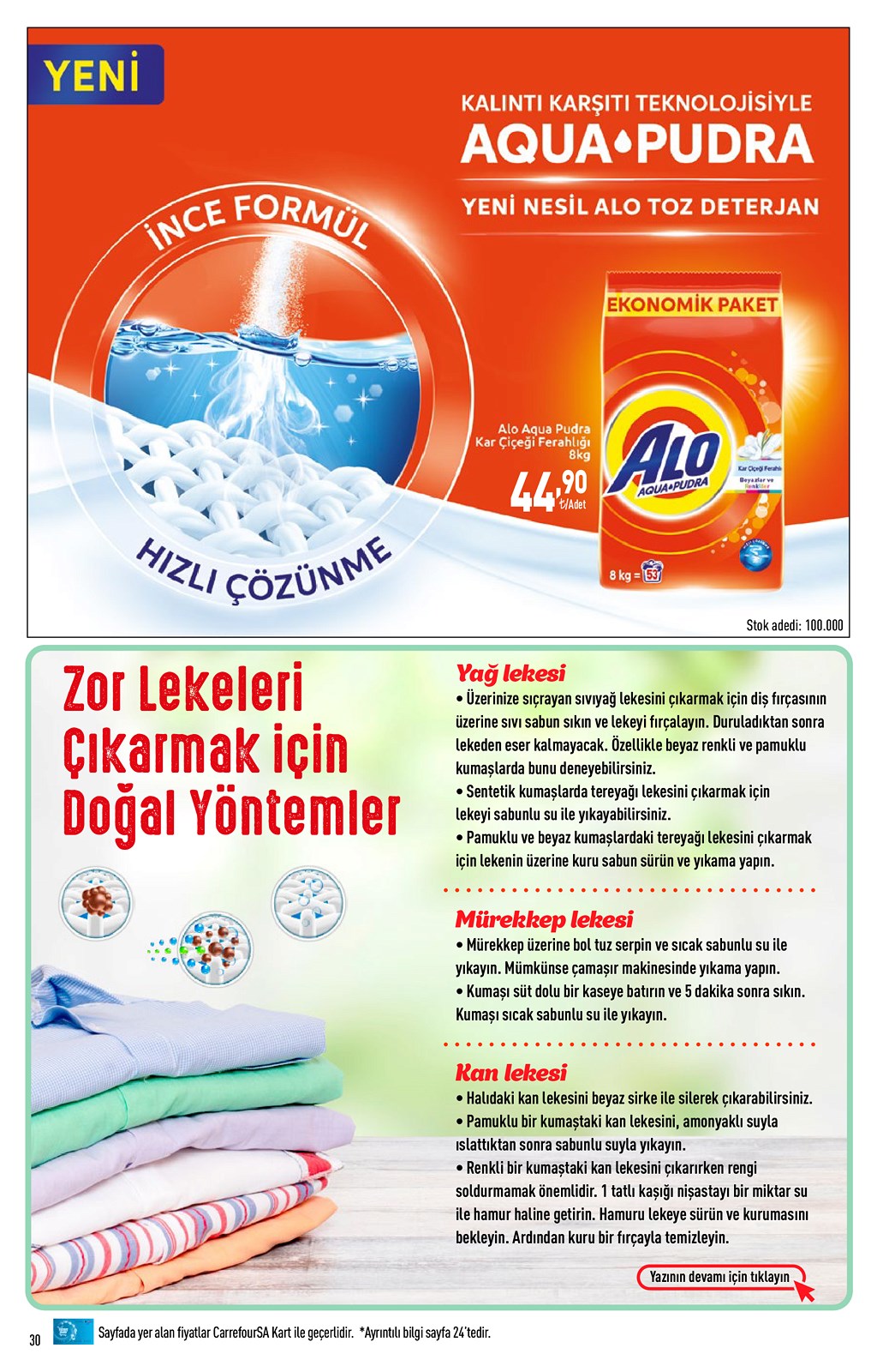 28.01.2021 CarrefourSA broşürü 30. sayfa