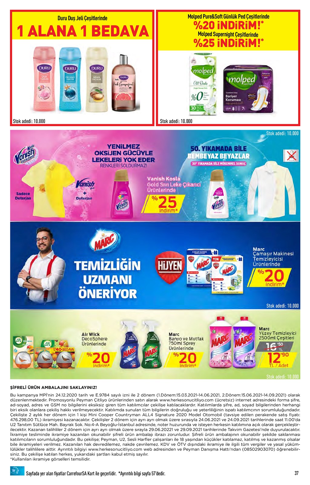 11.03.2021 CarrefourSA broşürü 37. sayfa