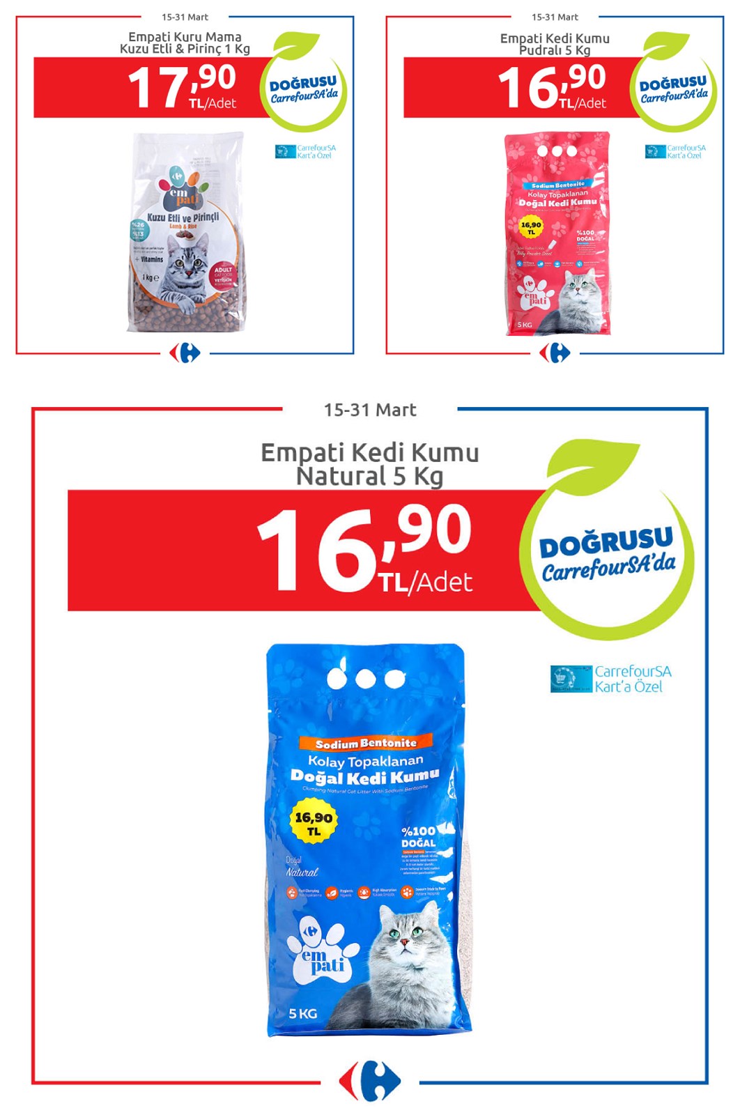 15 Mart 2021 CarrefourSA indirimli ürünleri İndirimde Market