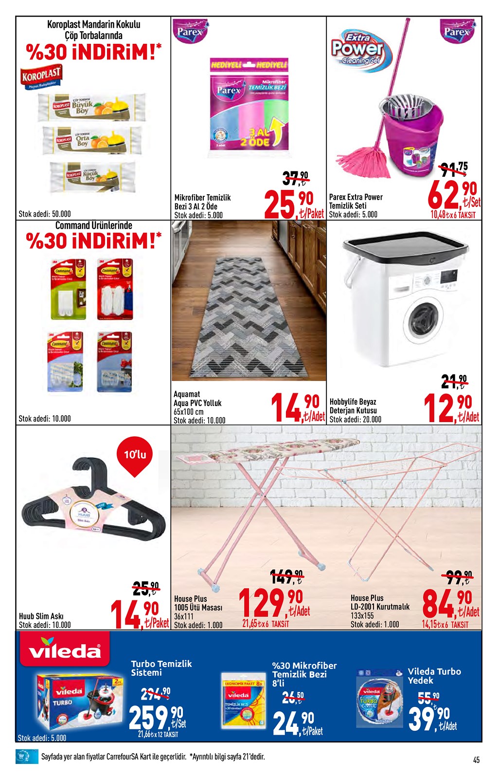 03.05.2021 CarrefourSA broşürü 45. sayfa