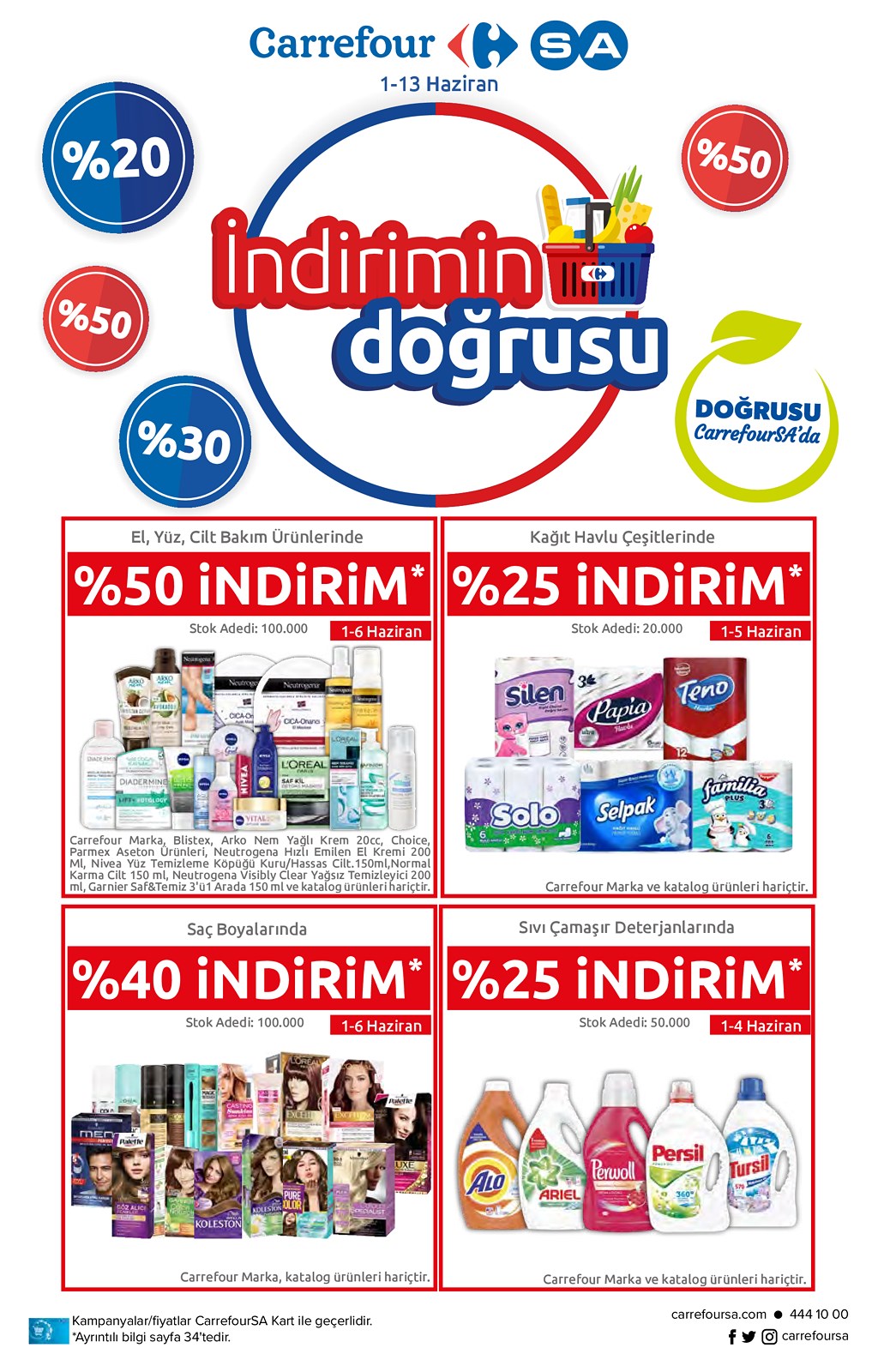 01.06.2021 CarrefourSA broşürü 1. sayfa