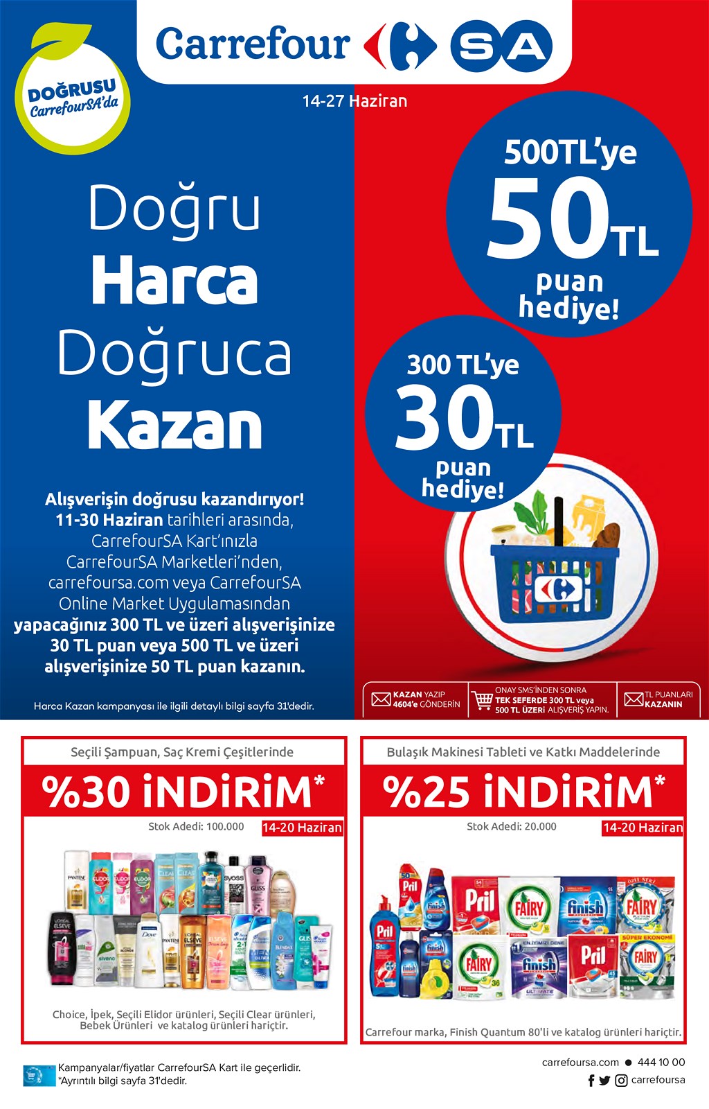 14.06.2021 CarrefourSA broşürü 1. sayfa