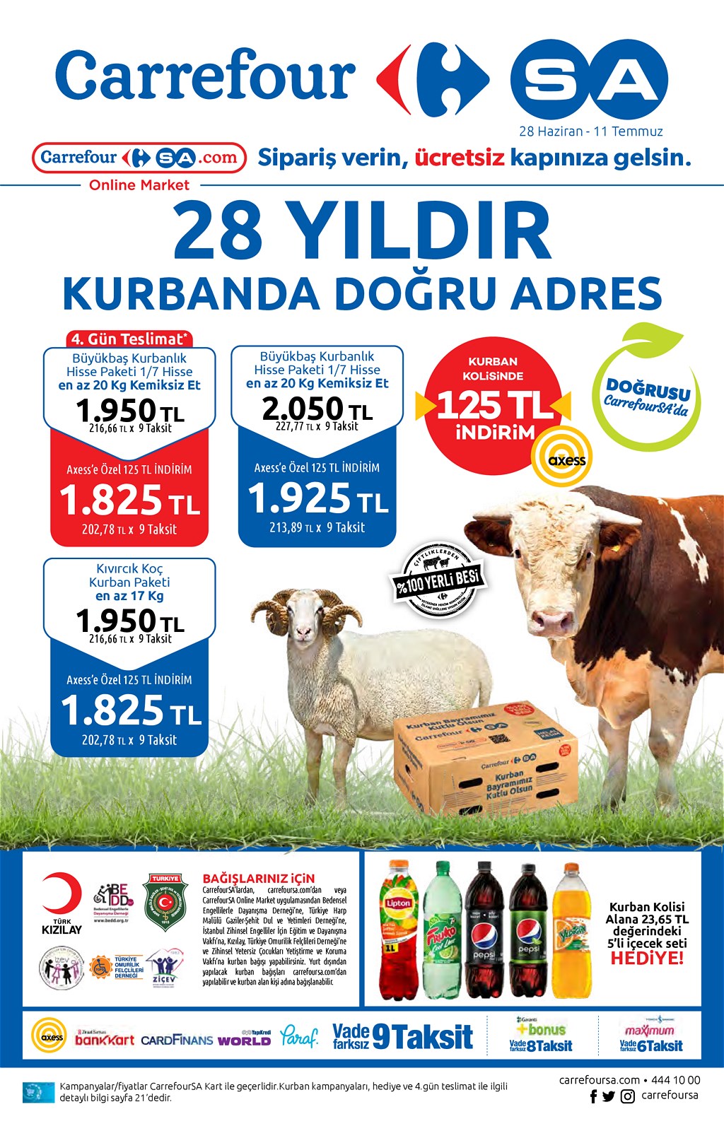 28.06.2021 CarrefourSA broşürü 1. sayfa