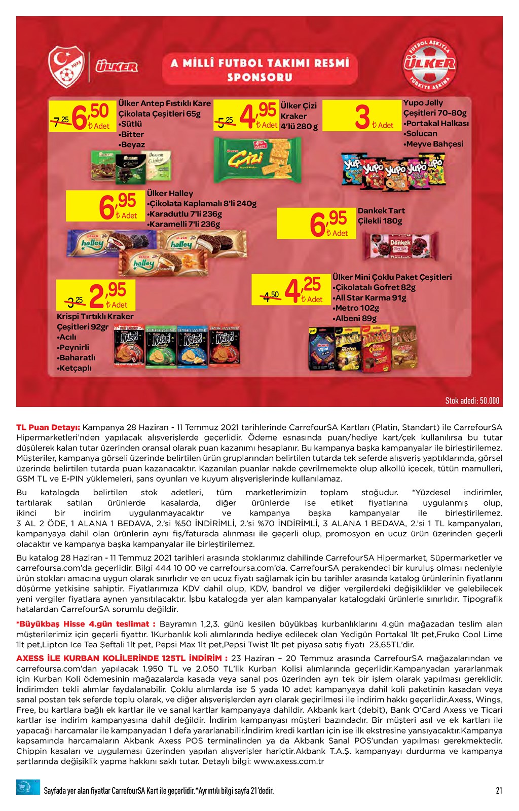 28.06.2021 CarrefourSA broşürü 21. sayfa