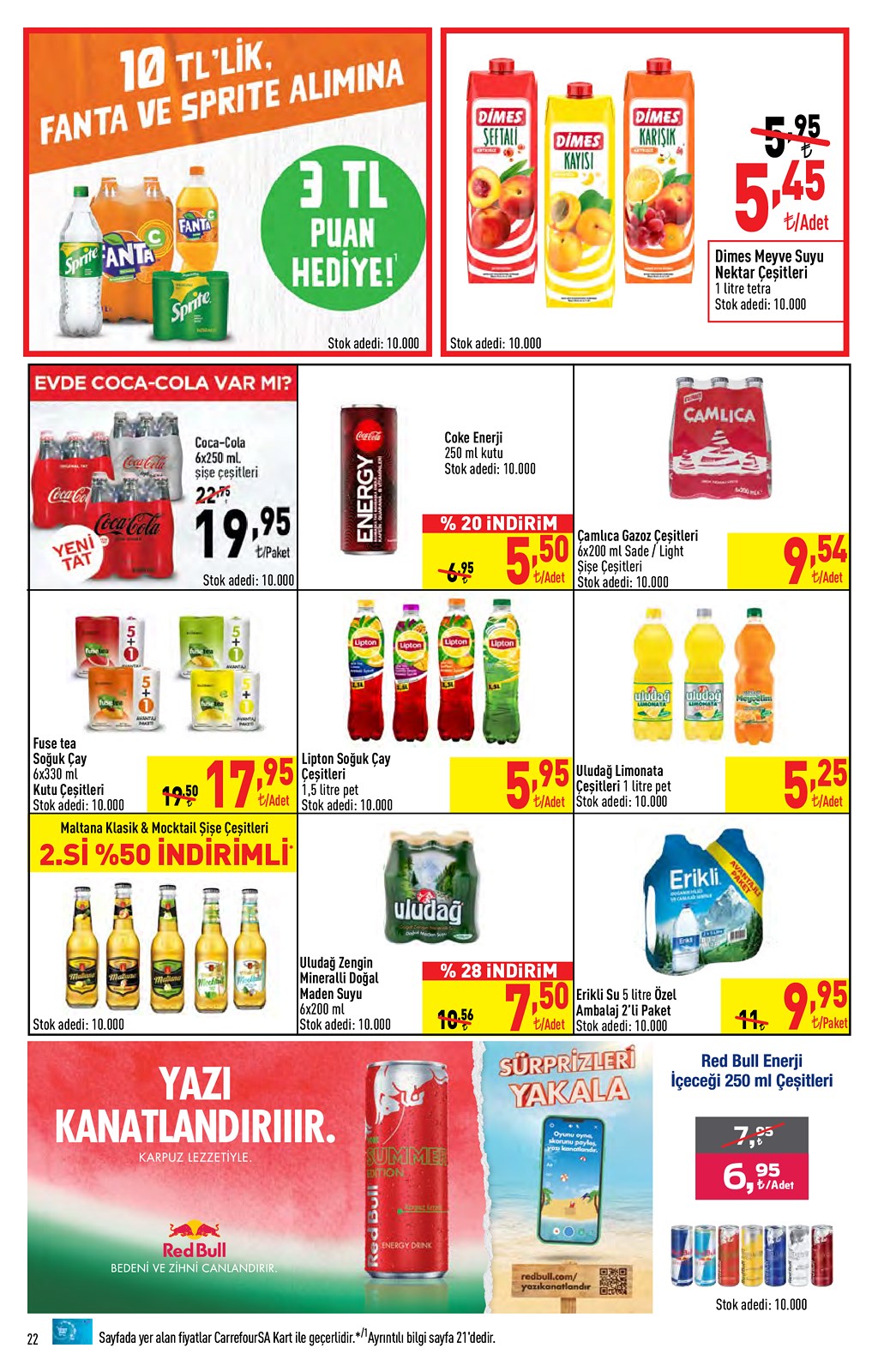 28.06.2021 CarrefourSA broşürü 22. sayfa