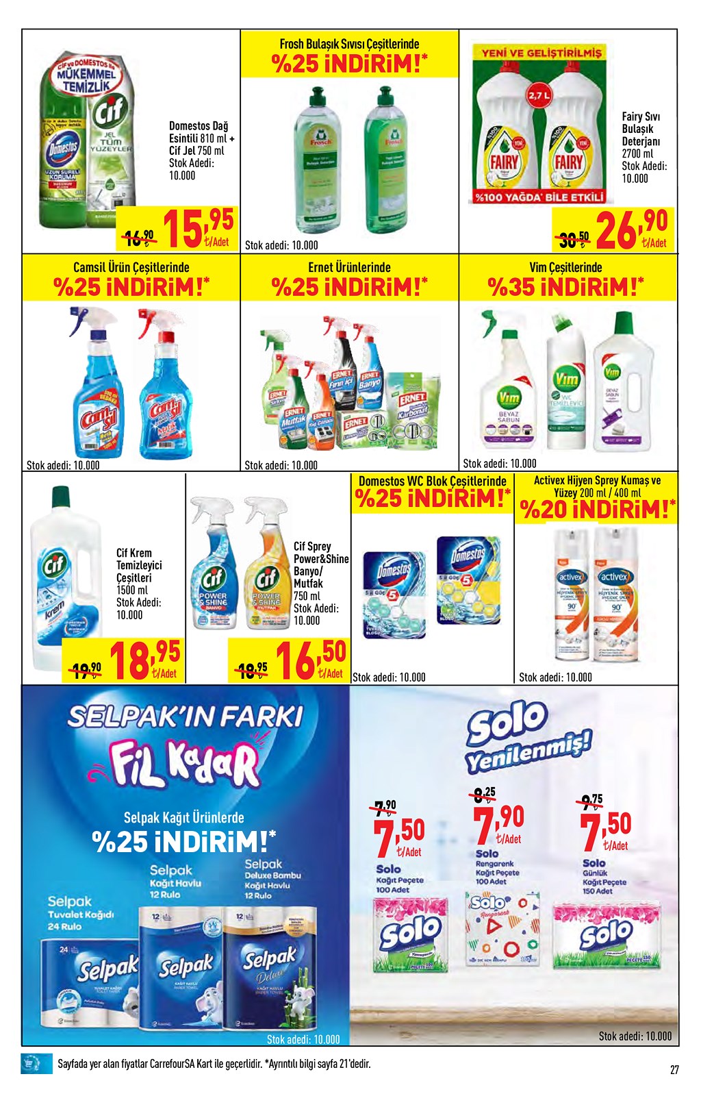 28.06.2021 CarrefourSA broşürü 27. sayfa