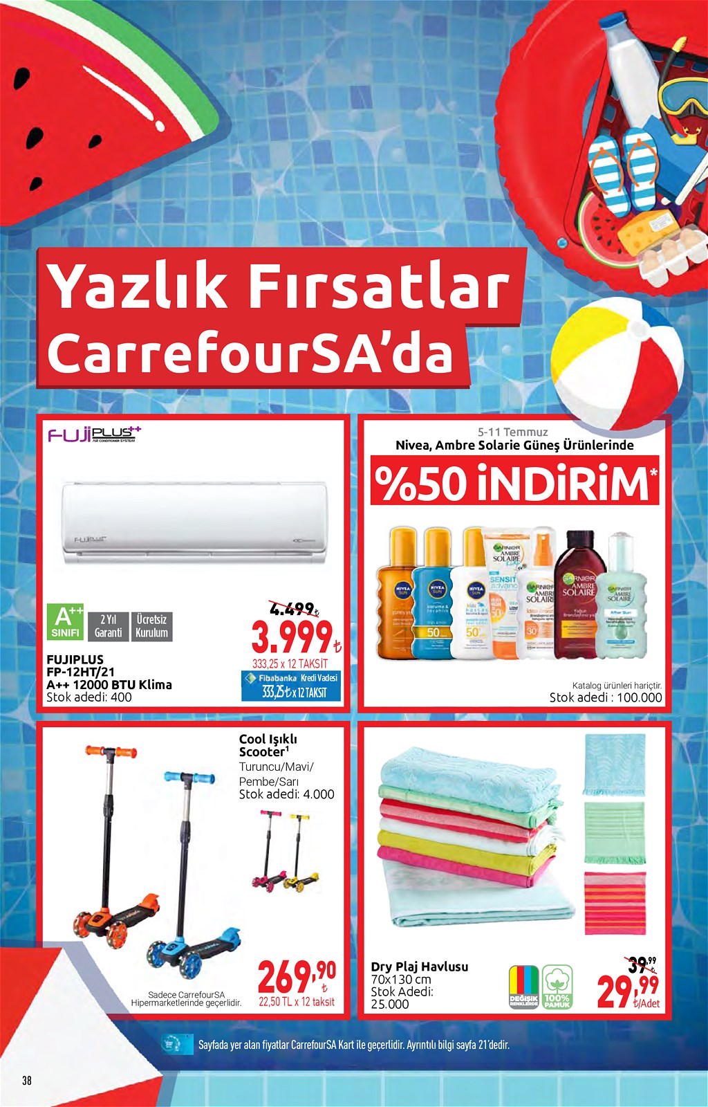 28.06.2021 CarrefourSA broşürü 38. sayfa