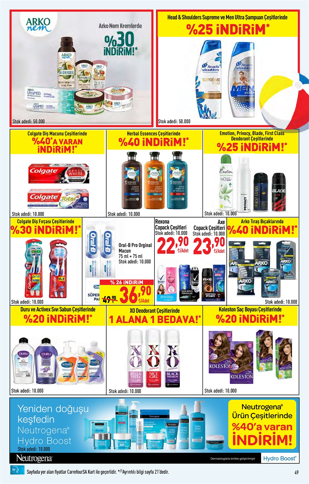 28.06.2021 CarrefourSA broşürü 49. sayfa