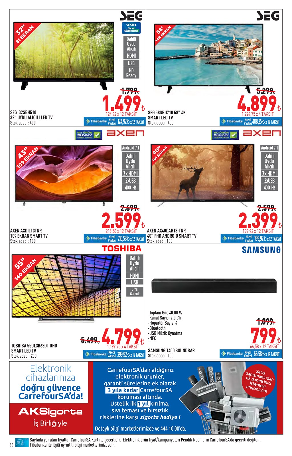 28.06.2021 CarrefourSA broşürü 58. sayfa