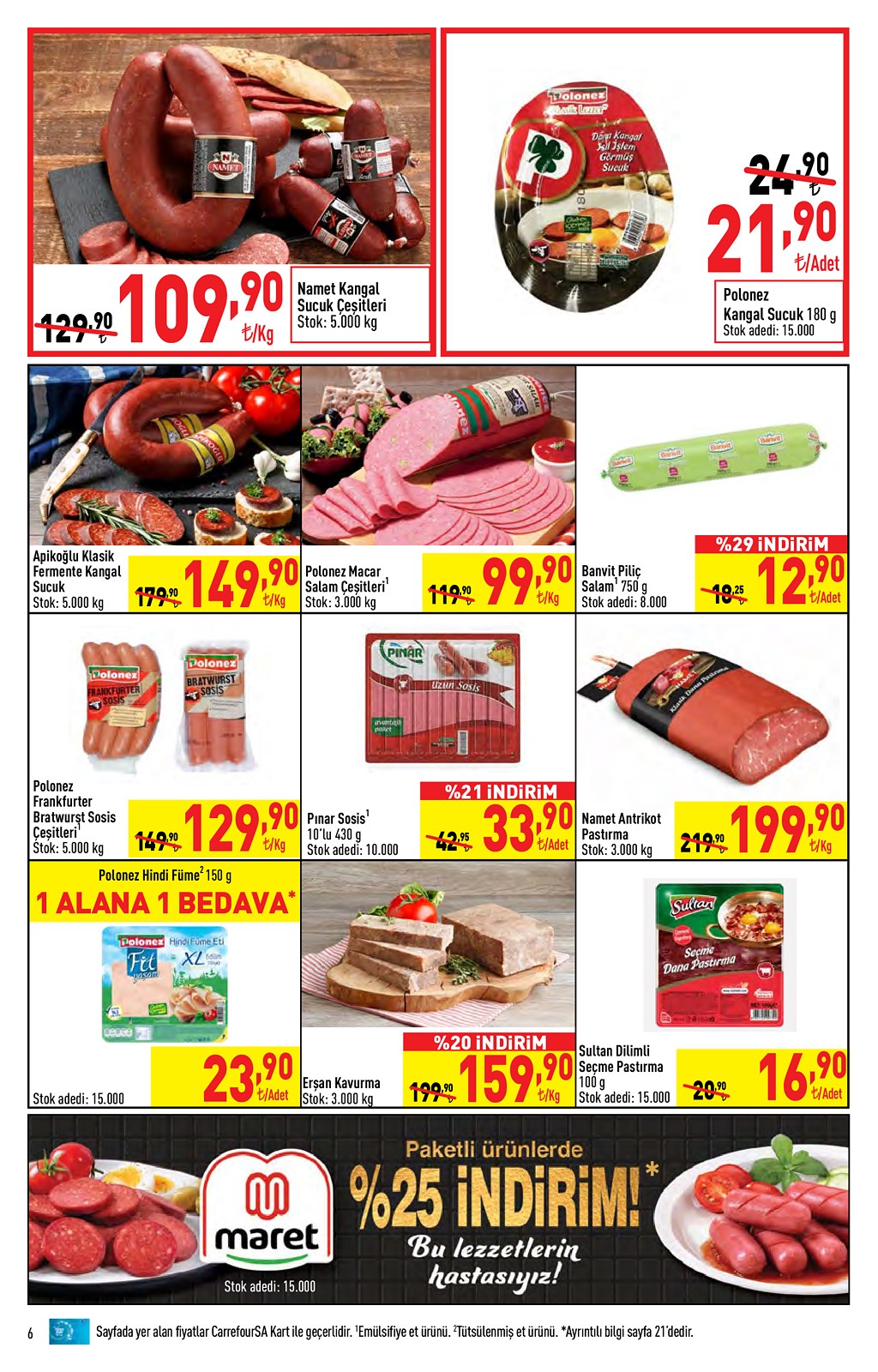 28.06.2021 CarrefourSA broşürü 6. sayfa