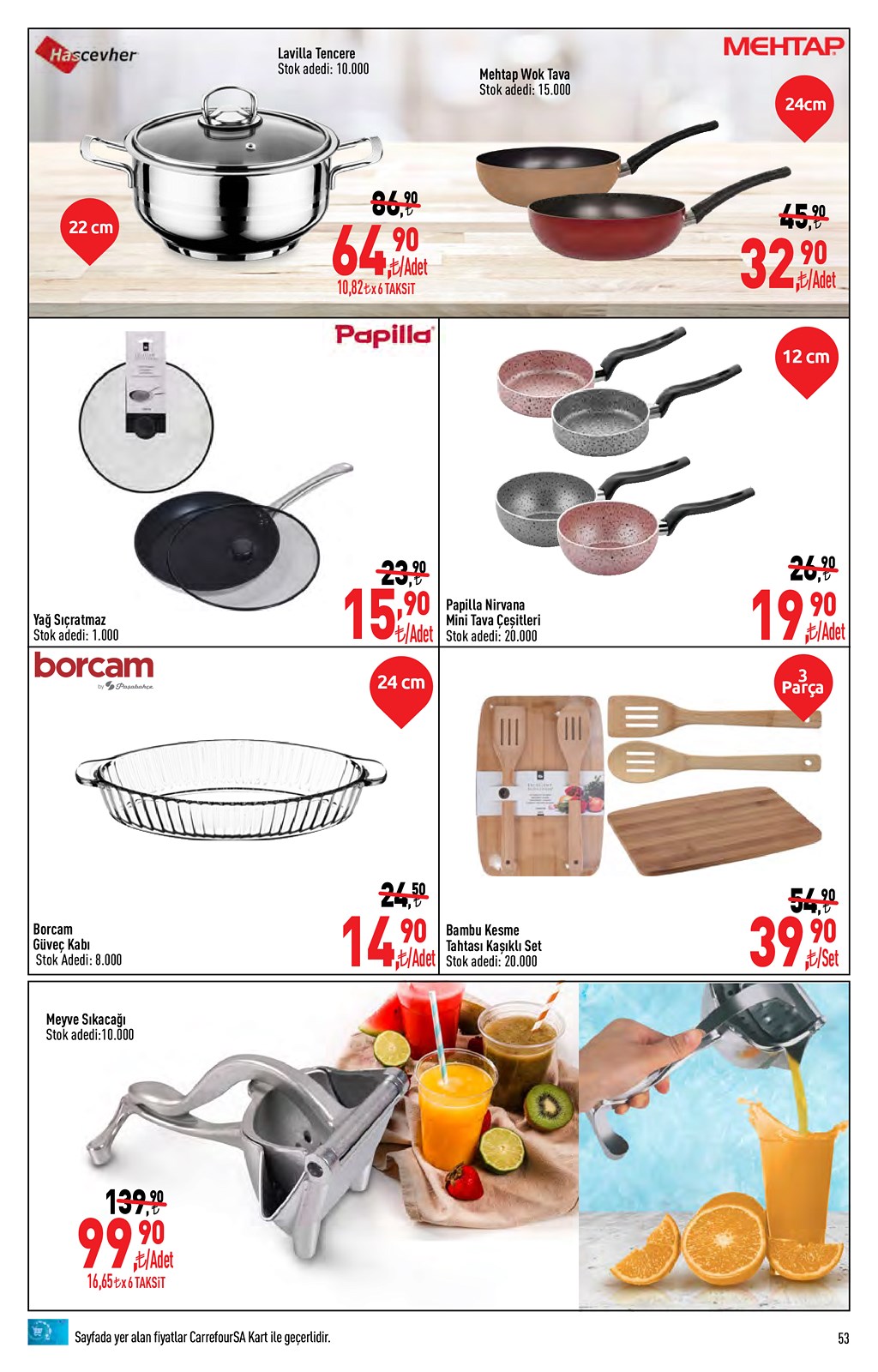 16.09.2021 CarrefourSA broşürü 53. sayfa