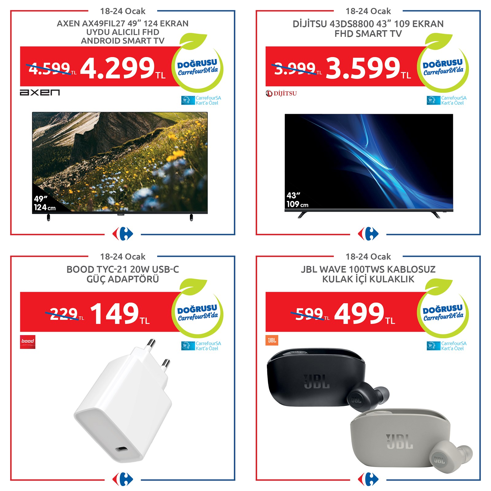 18.01.2022 CarrefourSA broşürü 3. sayfa