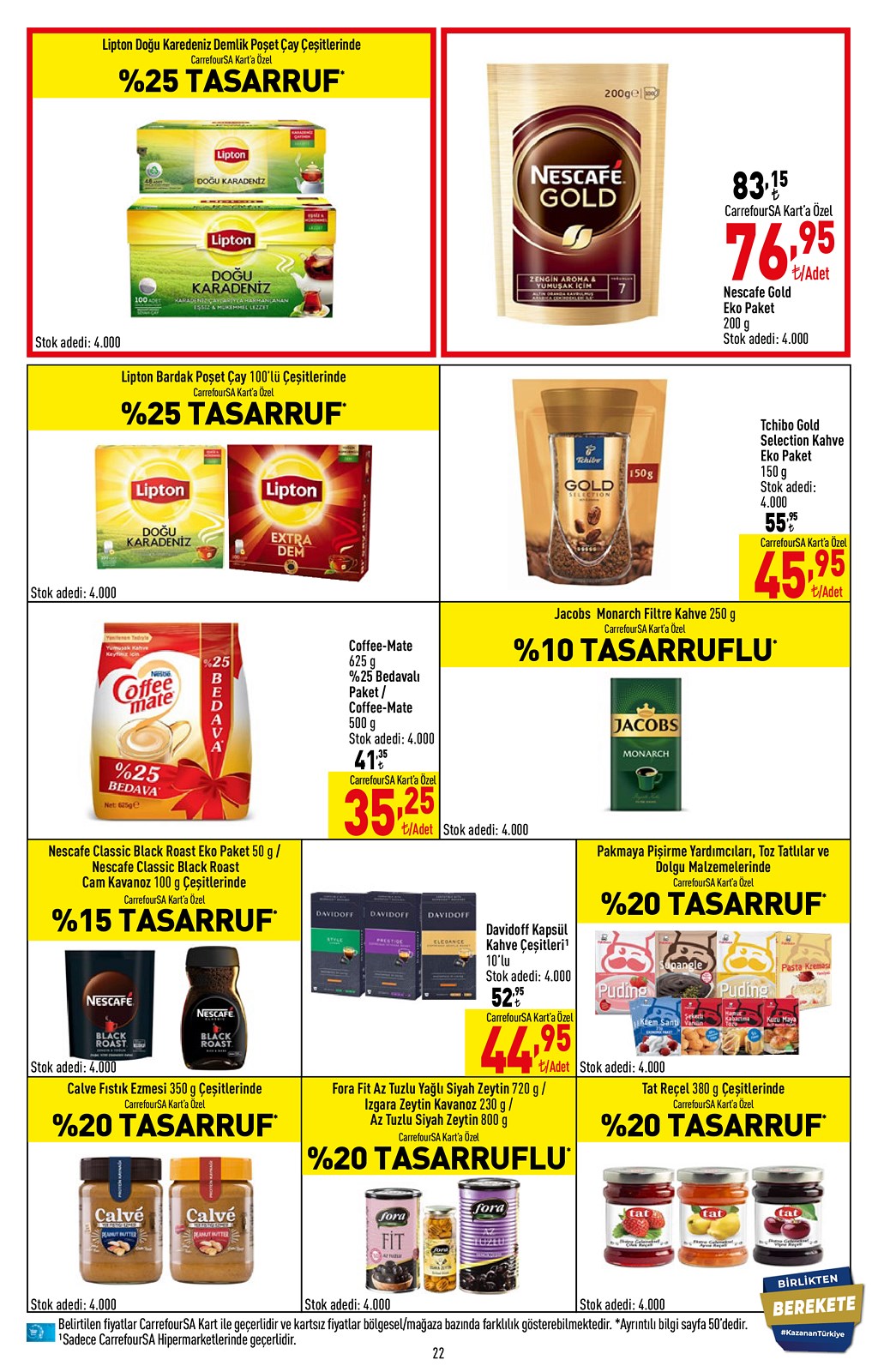 10.03.2022 CarrefourSA broşürü 22. sayfa