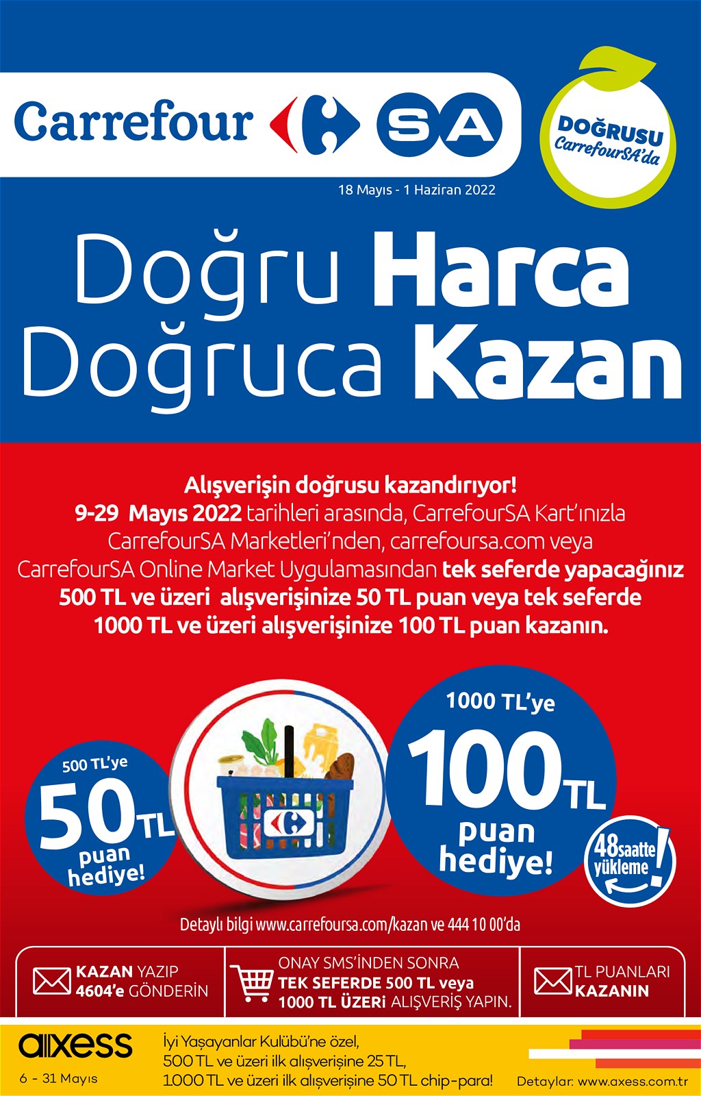 18.05.2022 CarrefourSA broşürü 1. sayfa