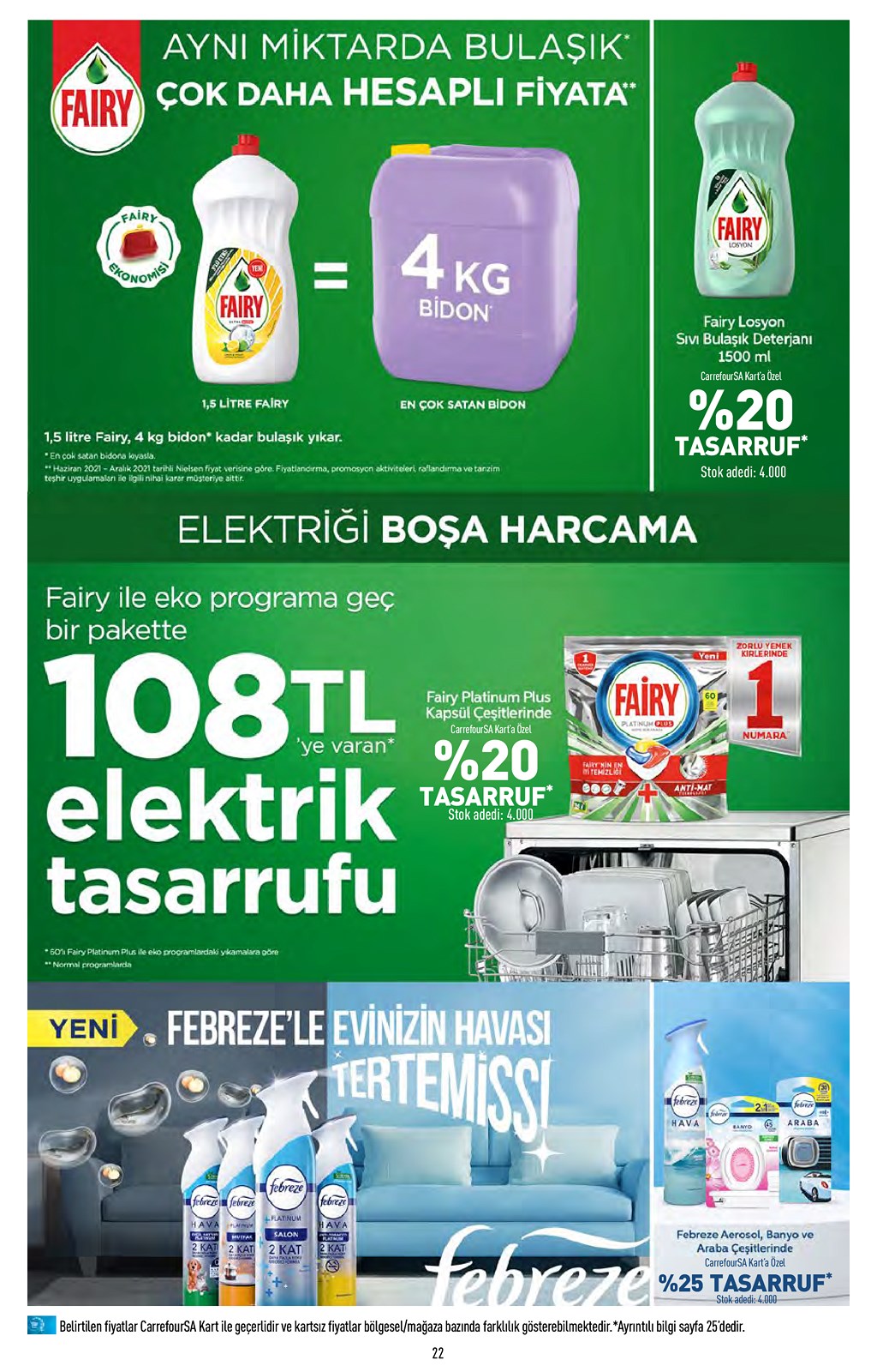 18.05.2022 CarrefourSA broşürü 22. sayfa