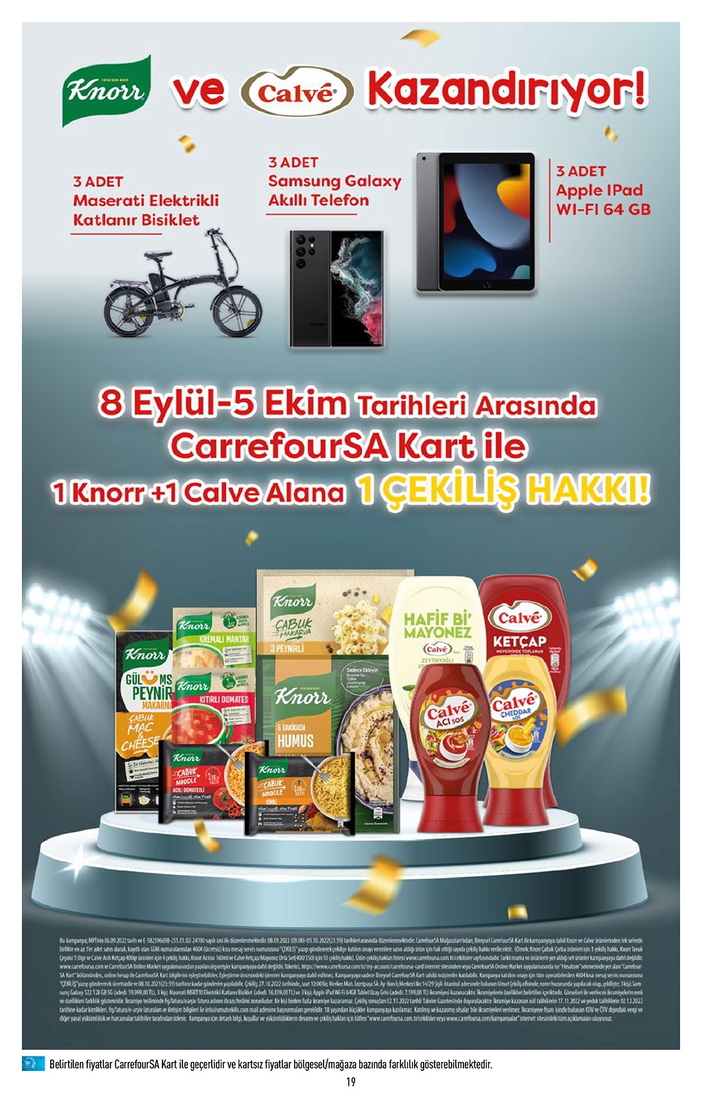 22.09.2022 CarrefourSA broşürü 19. sayfa