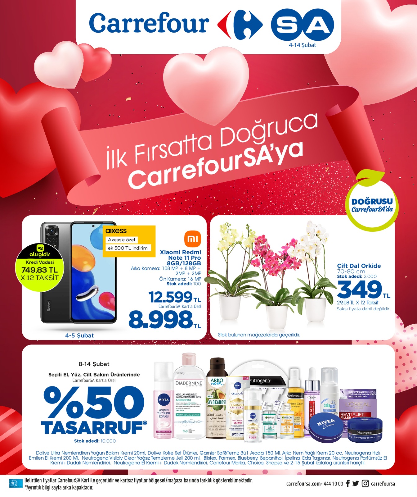 04.02.2023 CarrefourSA broşürü 1. sayfa