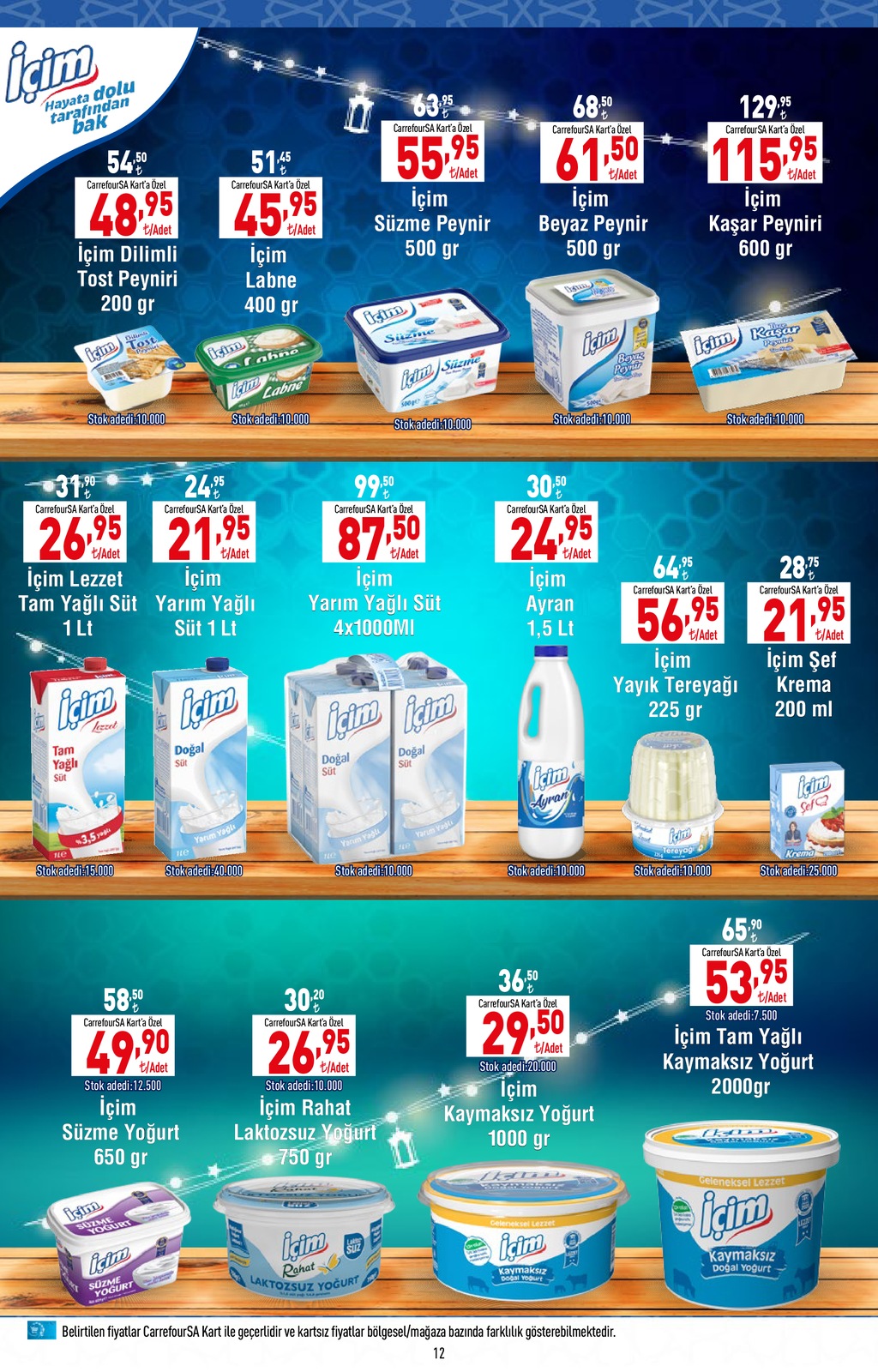 13.03.2023 CarrefourSA broşürü 12. sayfa