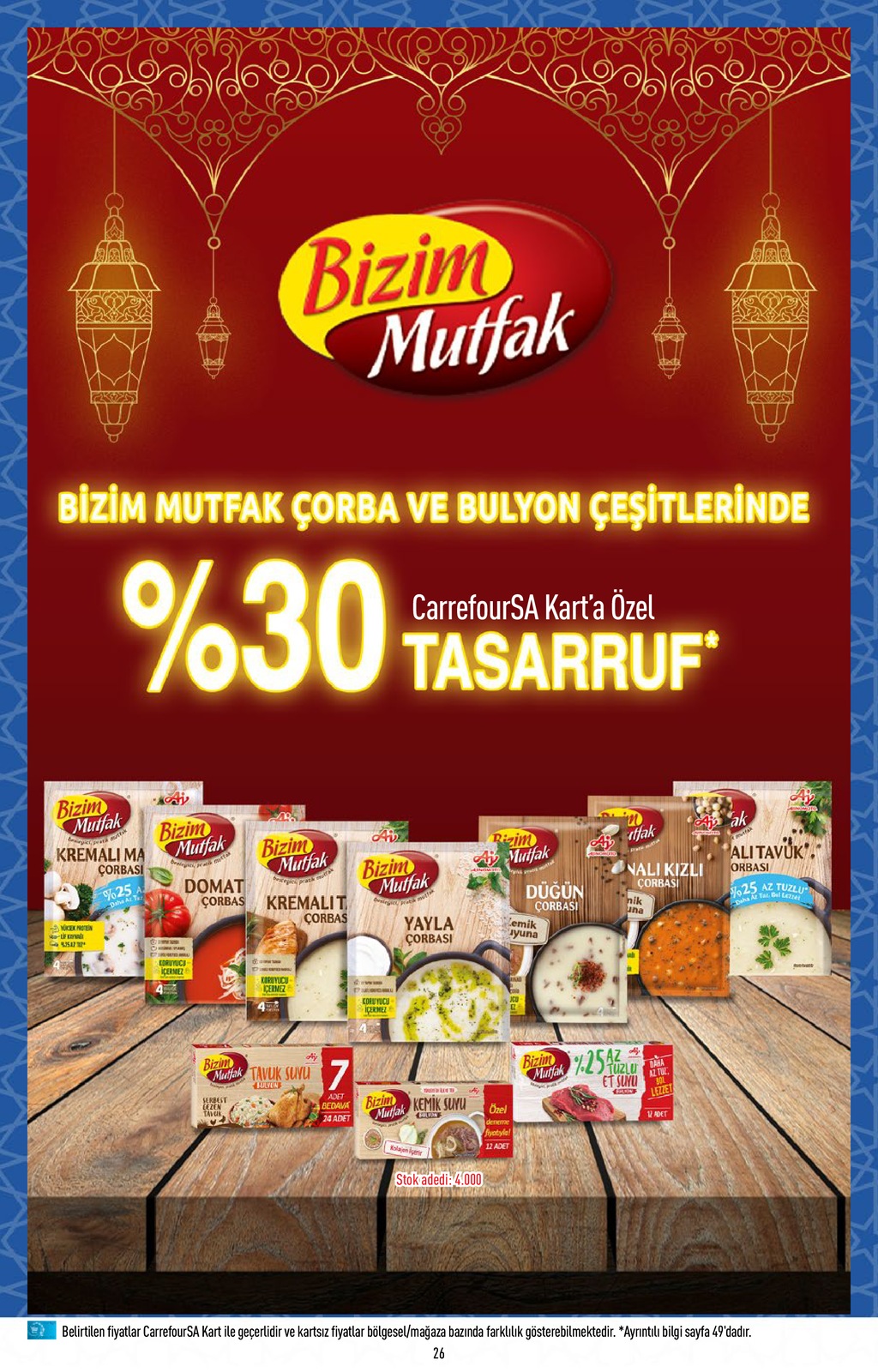 13.03.2023 CarrefourSA broşürü 26. sayfa