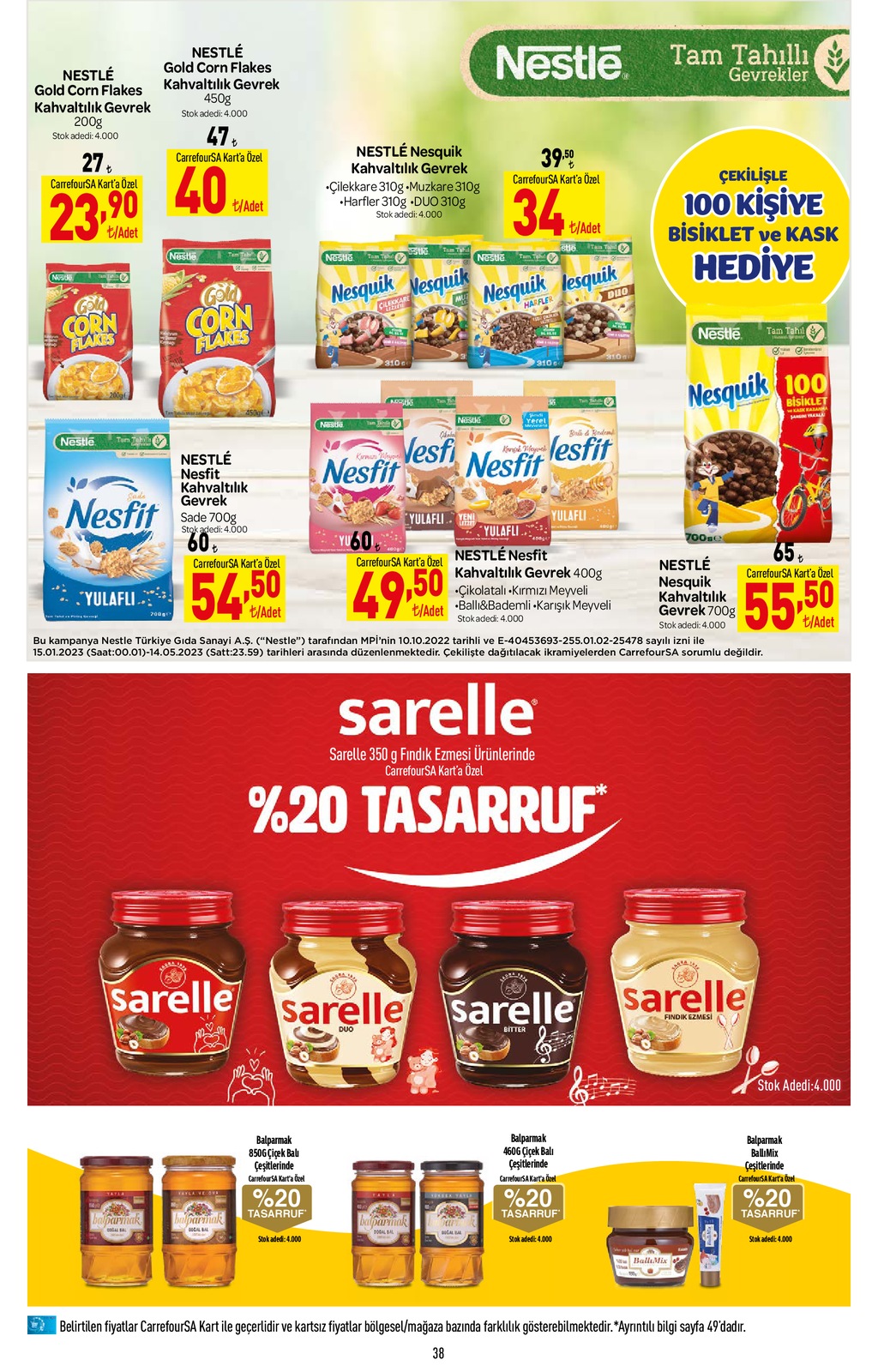 13.03.2023 CarrefourSA broşürü 38. sayfa