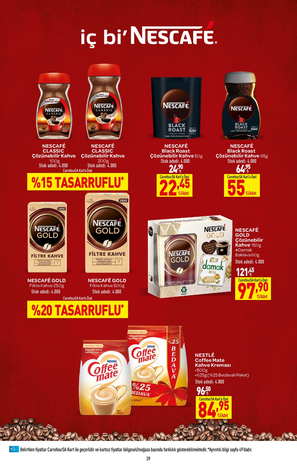 13.03.2023 CarrefourSA broşürü 39. sayfa