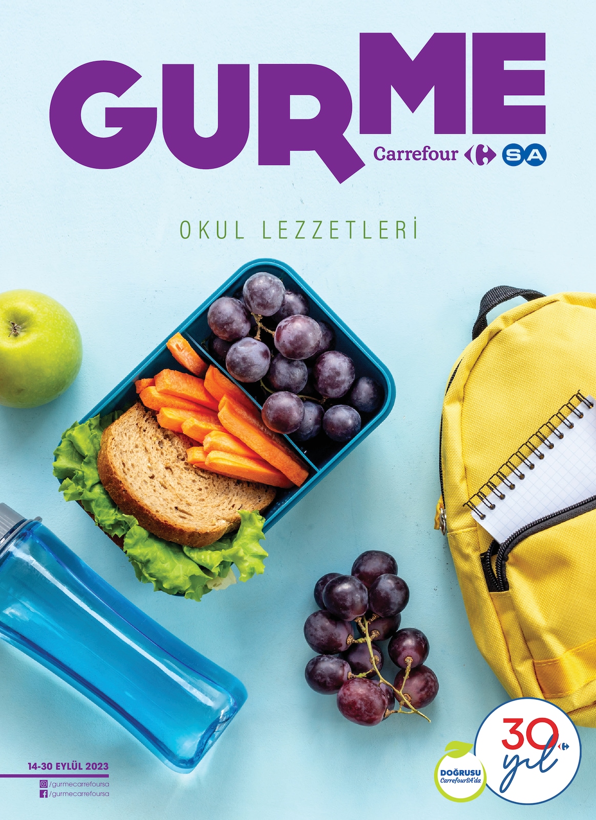 14.09.2023 CarrefourSA broşürü 1. sayfa