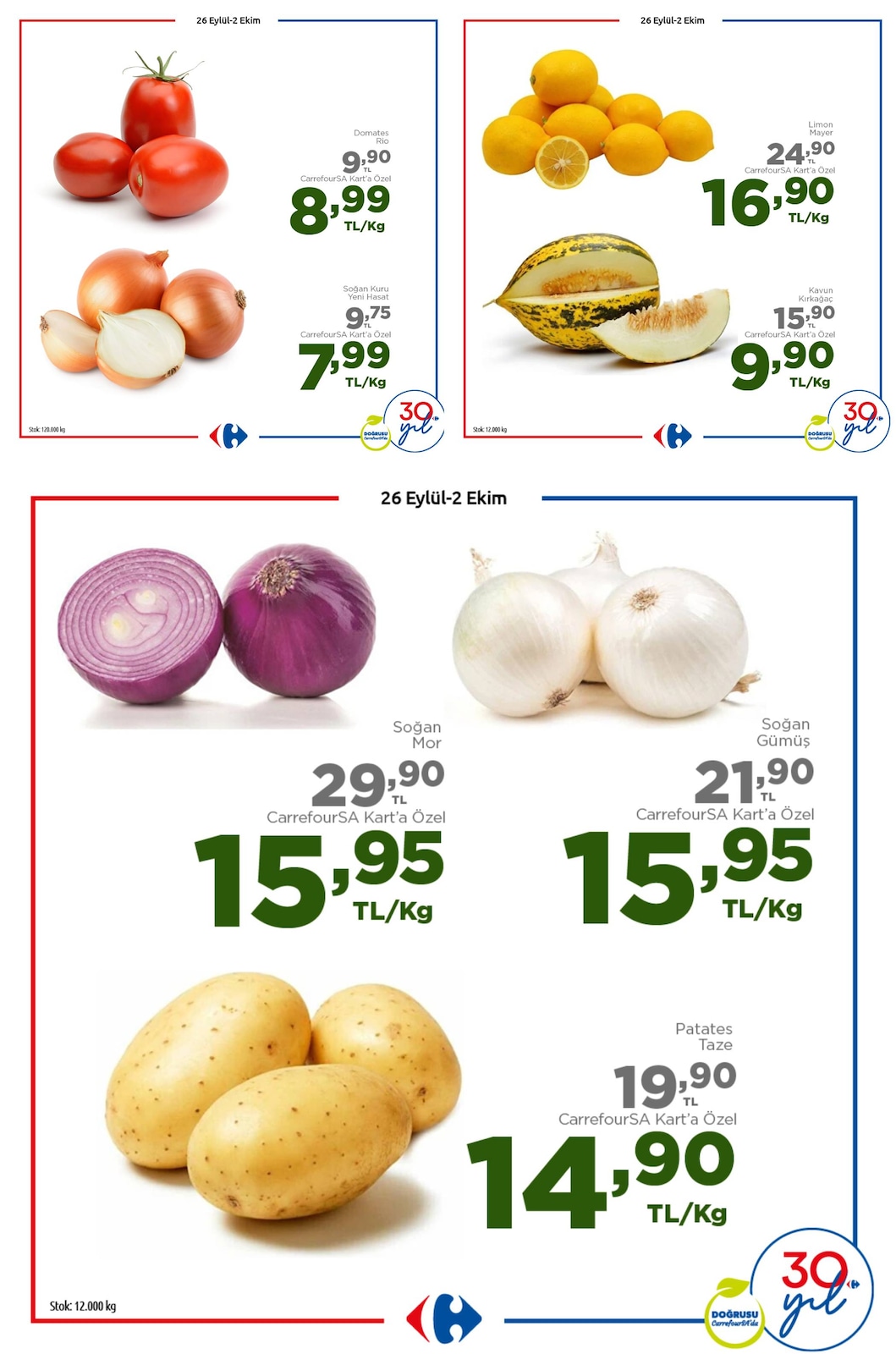 26.09.2023 CarrefourSA broşürü 1. sayfa