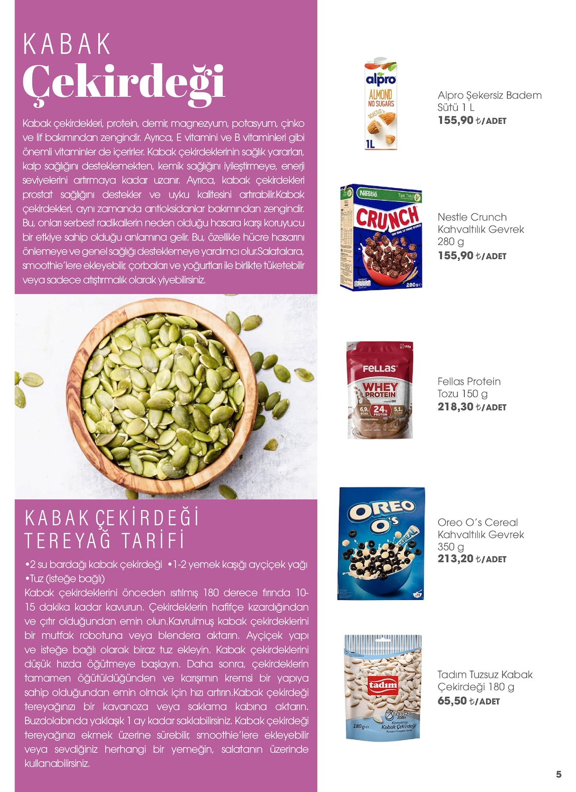 05.03.2024 CarrefourSA broşürü 5. sayfa