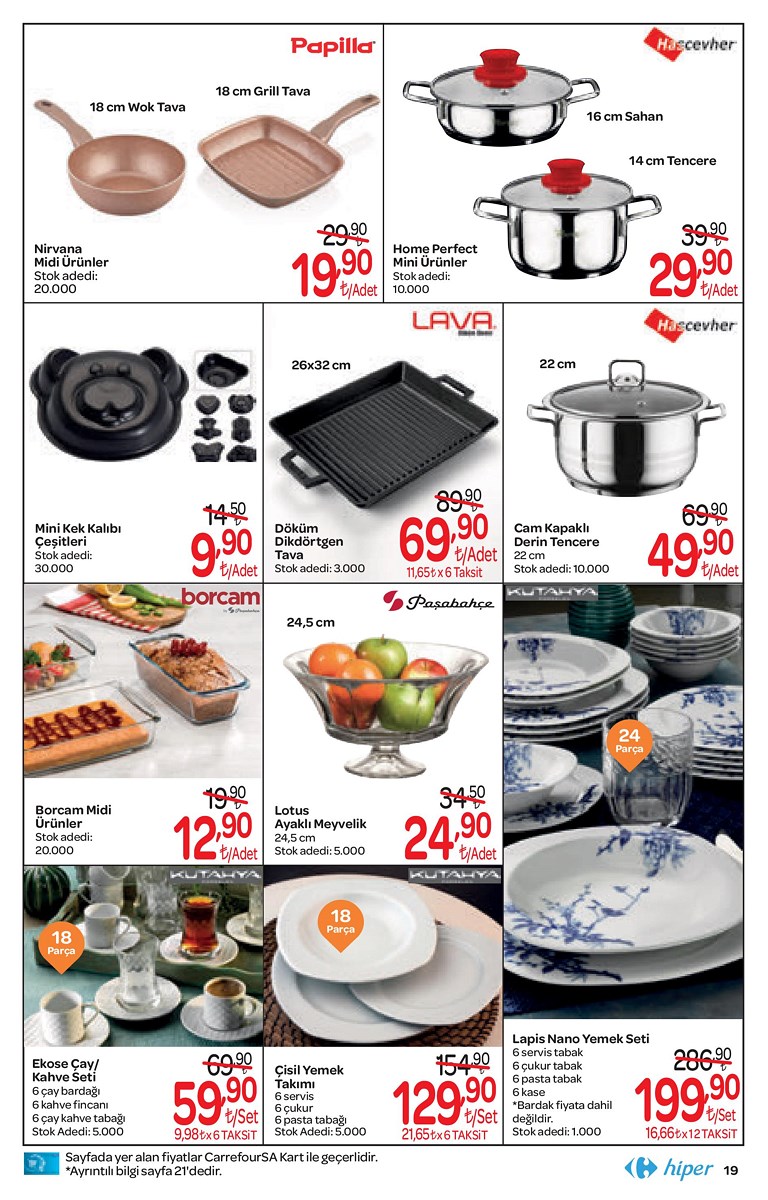 25.10.2019 CarrefourSA broşürü 19. sayfa