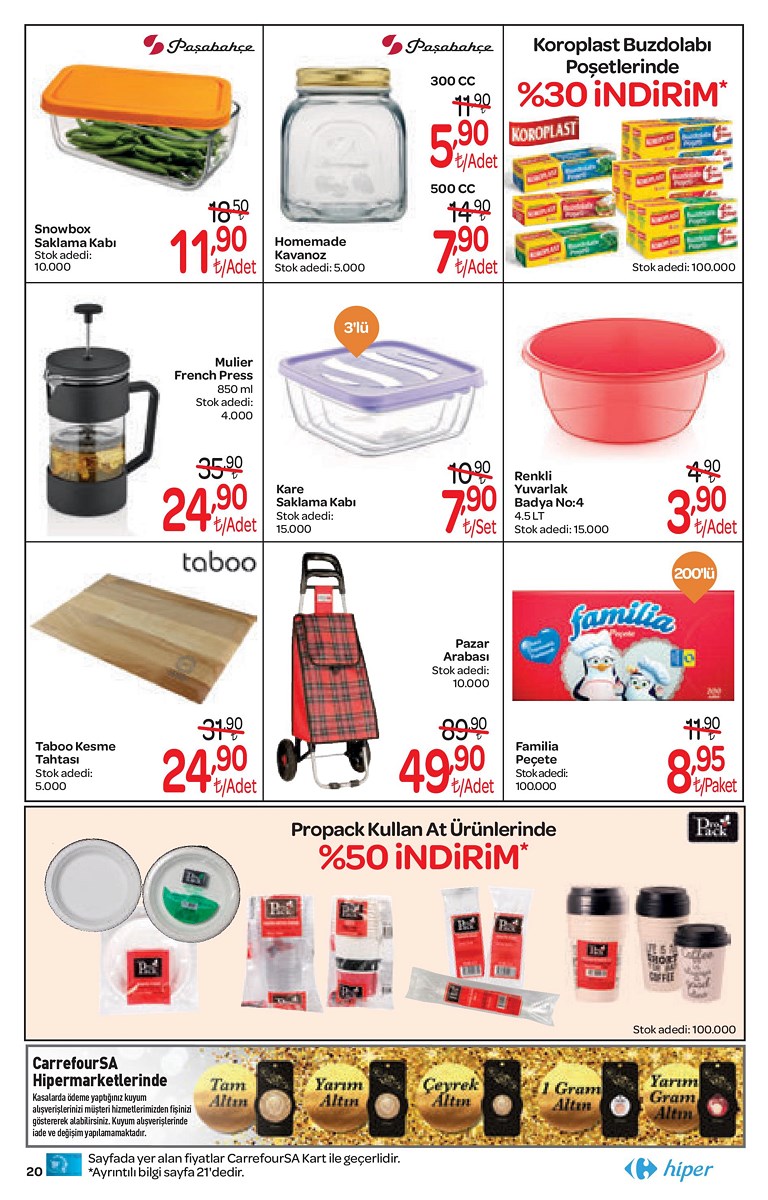 25.10.2019 CarrefourSA broşürü 20. sayfa
