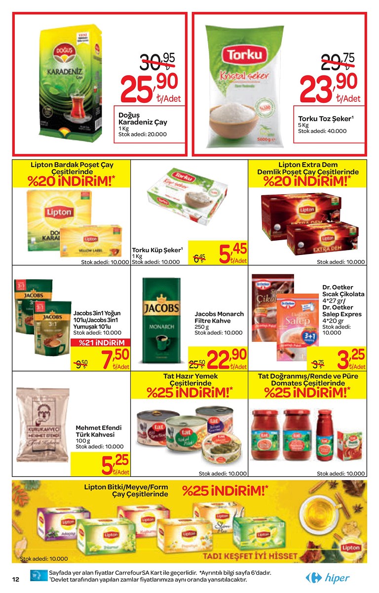 07.11.2019 CarrefourSA broşürü 12. sayfa