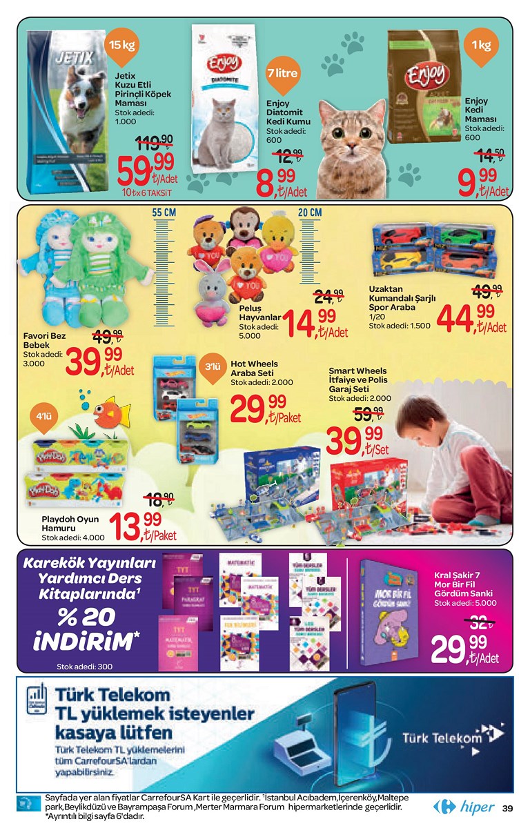 07.11.2019 CarrefourSA broşürü 39. sayfa