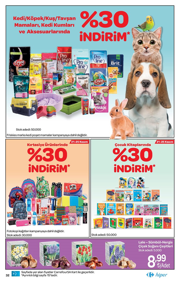 21.11.2019 CarrefourSA broşürü 32. sayfa