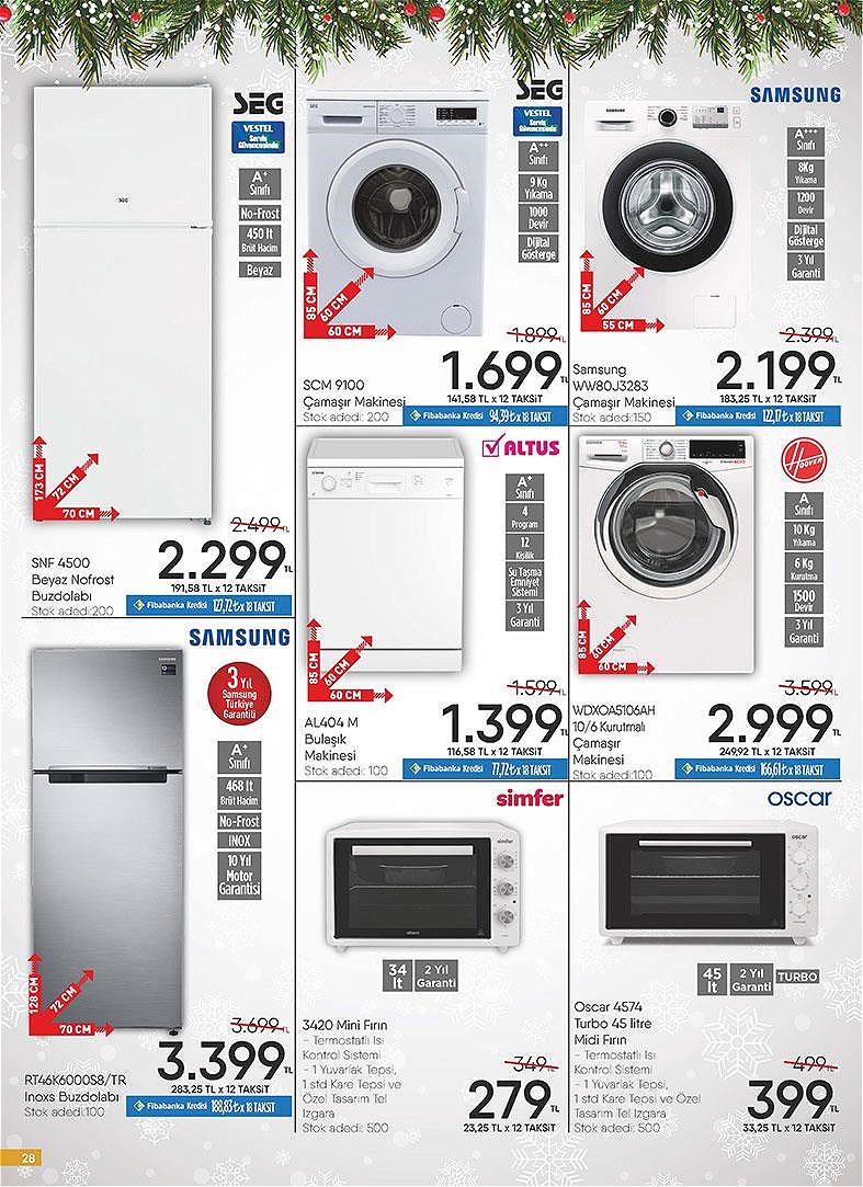 04.12.2019 CarrefourSA broşürü 28. sayfa