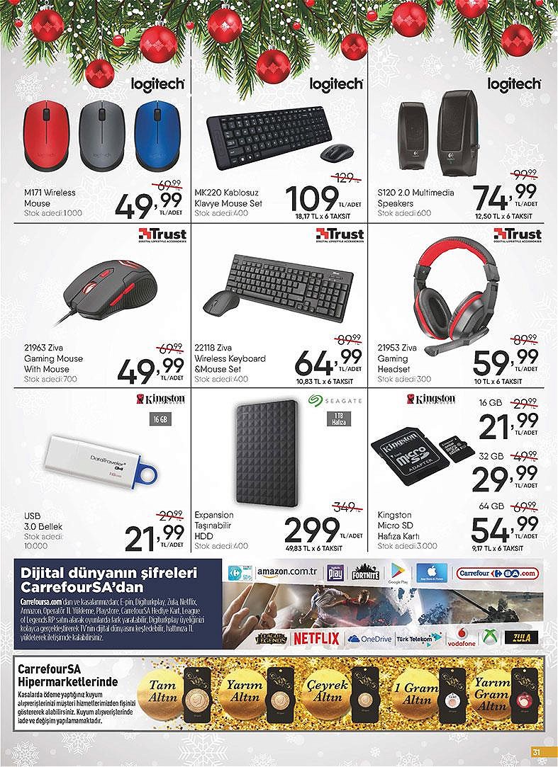 04.12.2019 CarrefourSA broşürü 31. sayfa