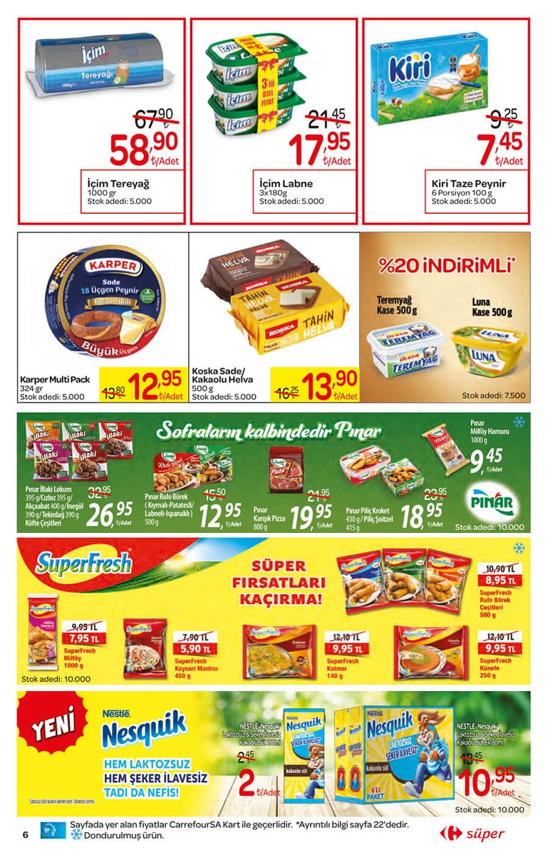 30.01.2020 CarrefourSA broşürü 6. sayfa