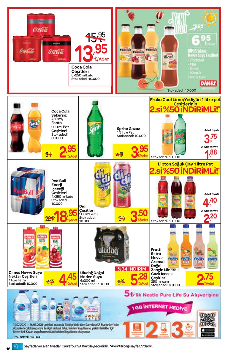 15.02.2020 CarrefourSA broşürü 16. sayfa