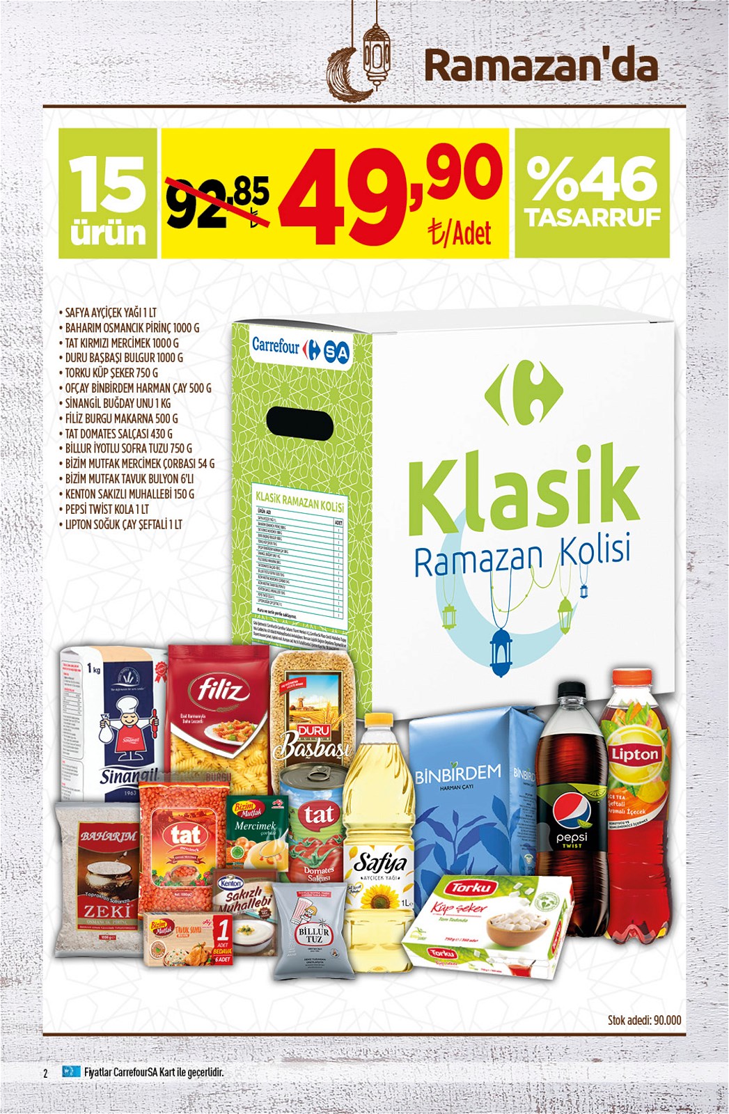 23.04.2020 CarrefourSA broşürü 2. sayfa