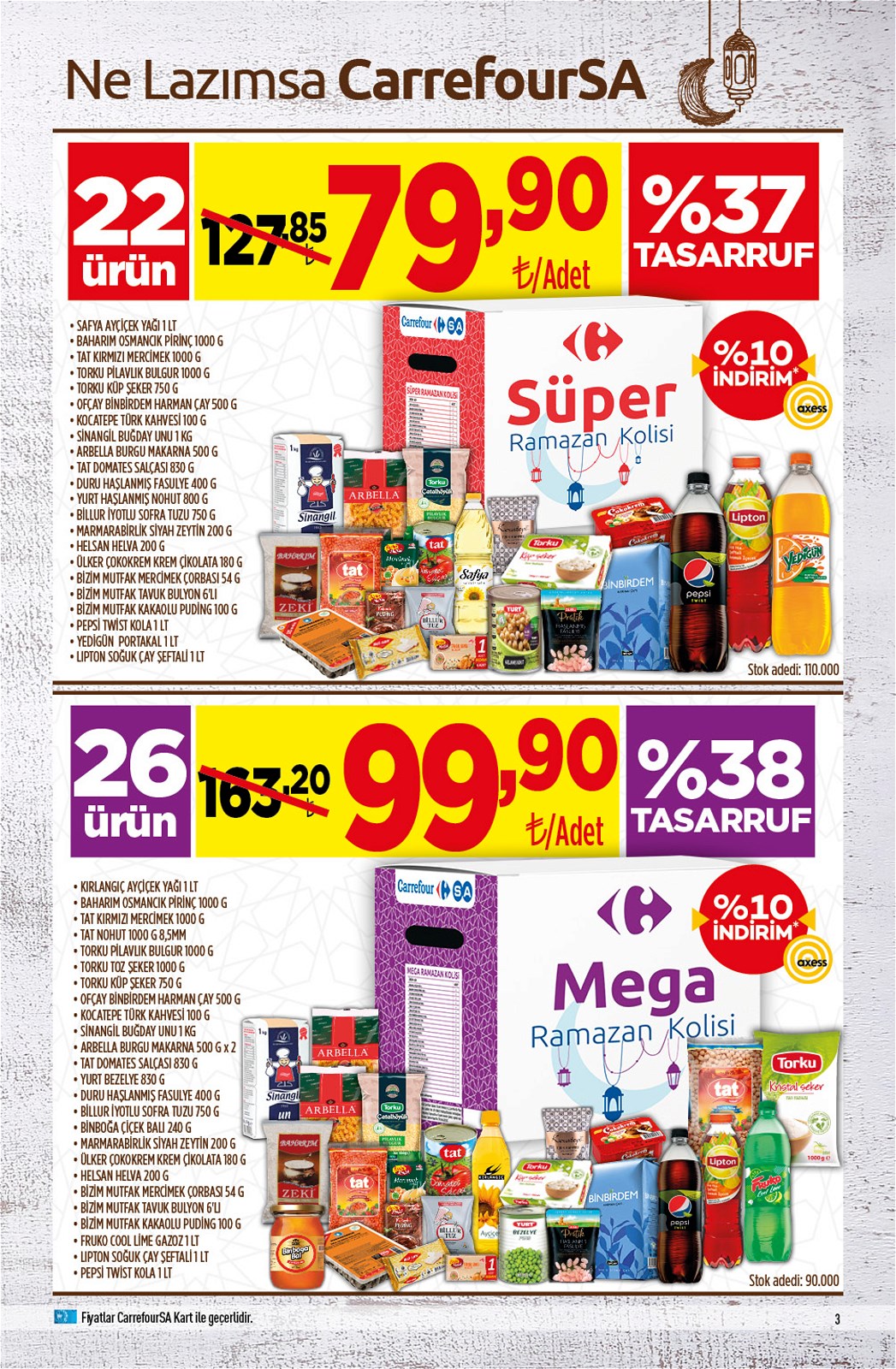 23.04.2020 CarrefourSA broşürü 3. sayfa