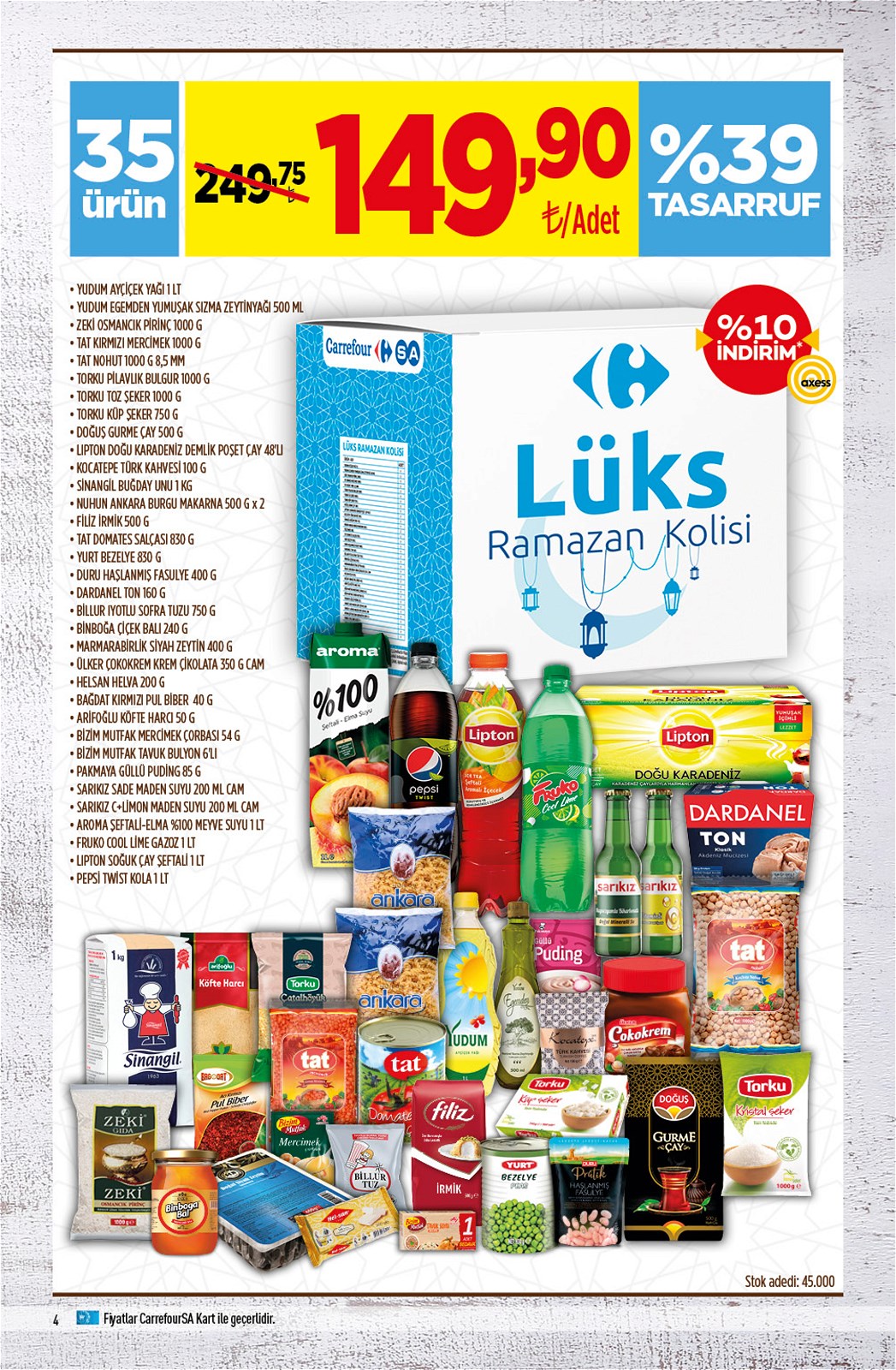 23.04.2020 CarrefourSA broşürü 4. sayfa