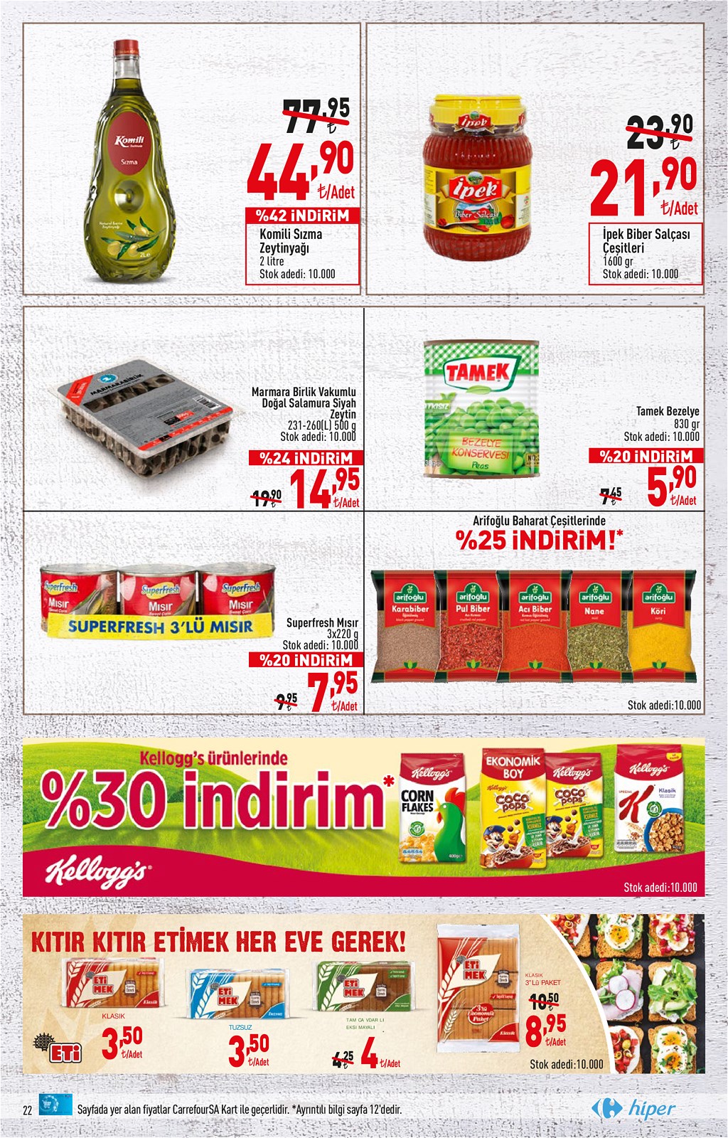 30.04.2020 CarrefourSA broşürü 22. sayfa