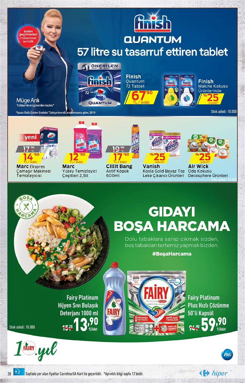 30.04.2020 CarrefourSA broşürü 28. sayfa