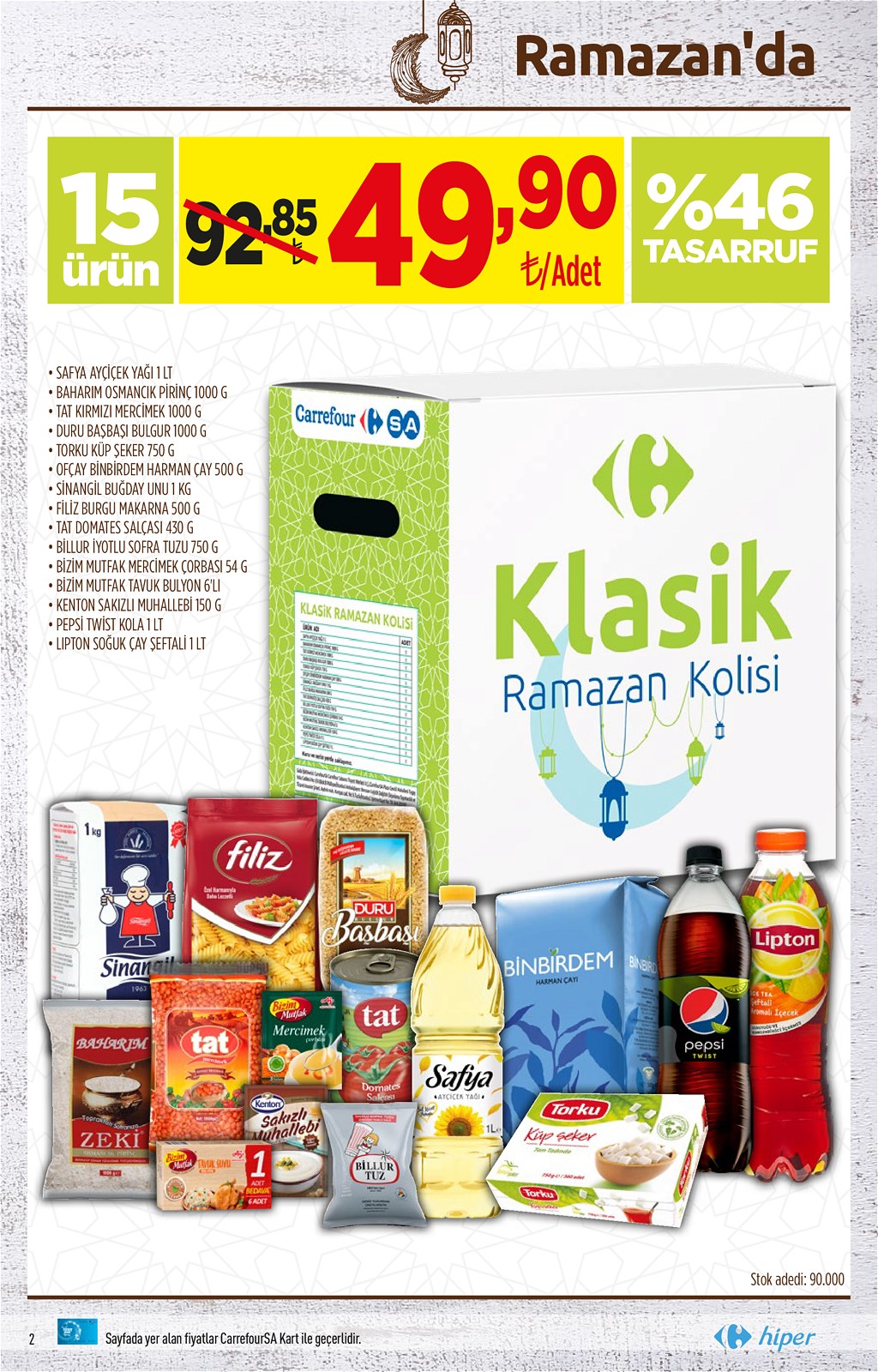 30.04.2020 CarrefourSA broşürü 2. sayfa