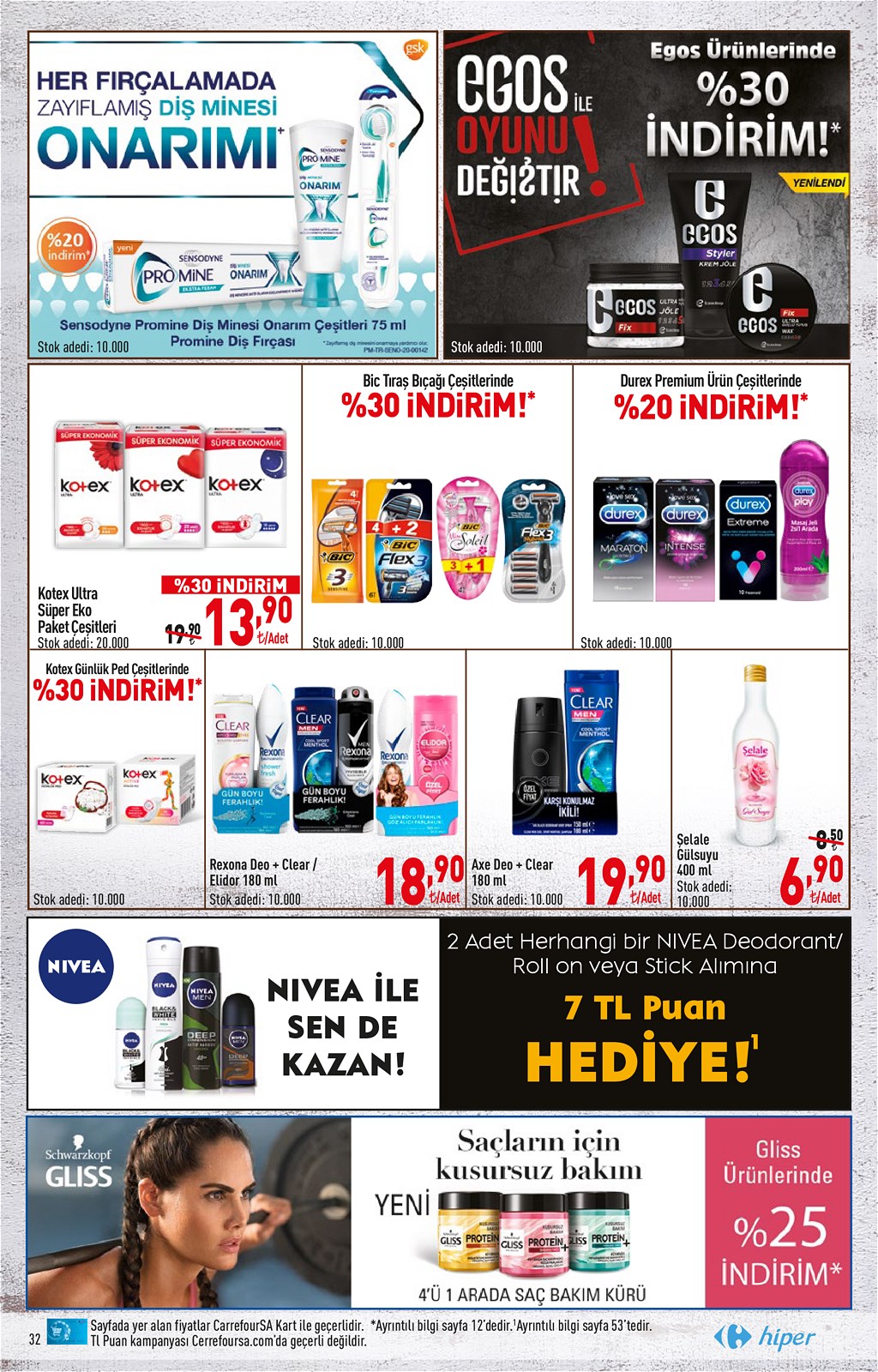 30.04.2020 CarrefourSA broşürü 32. sayfa