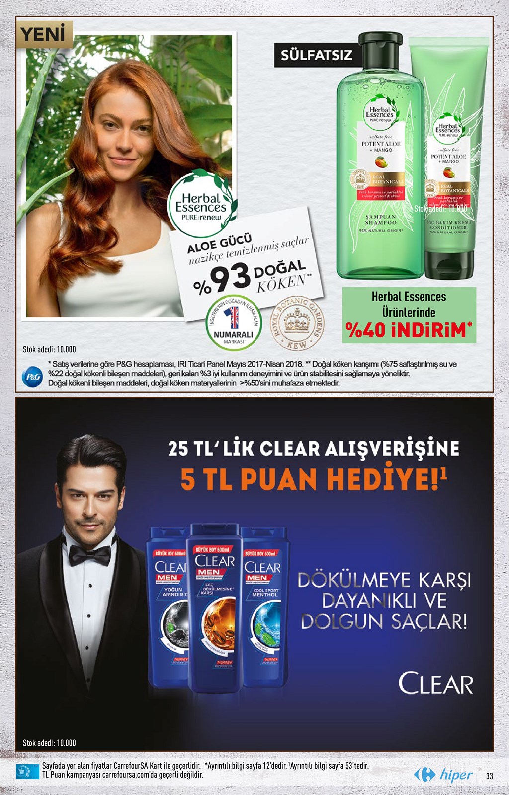 30.04.2020 CarrefourSA broşürü 33. sayfa