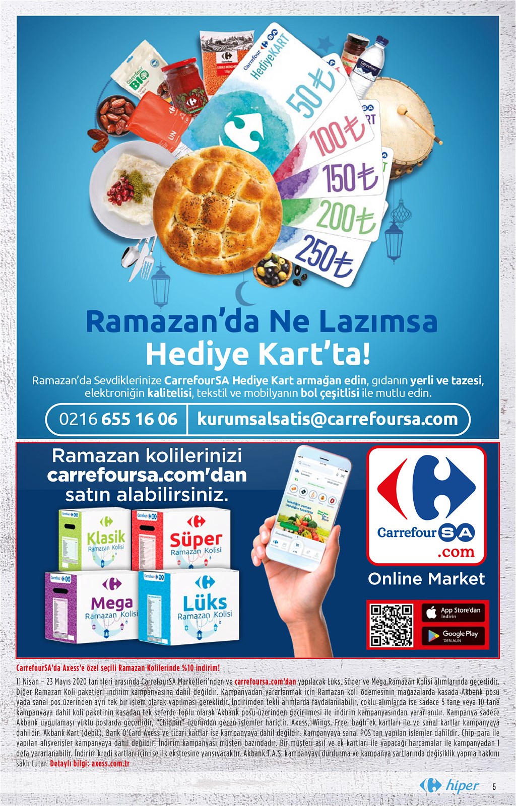 30.04.2020 CarrefourSA broşürü 5. sayfa